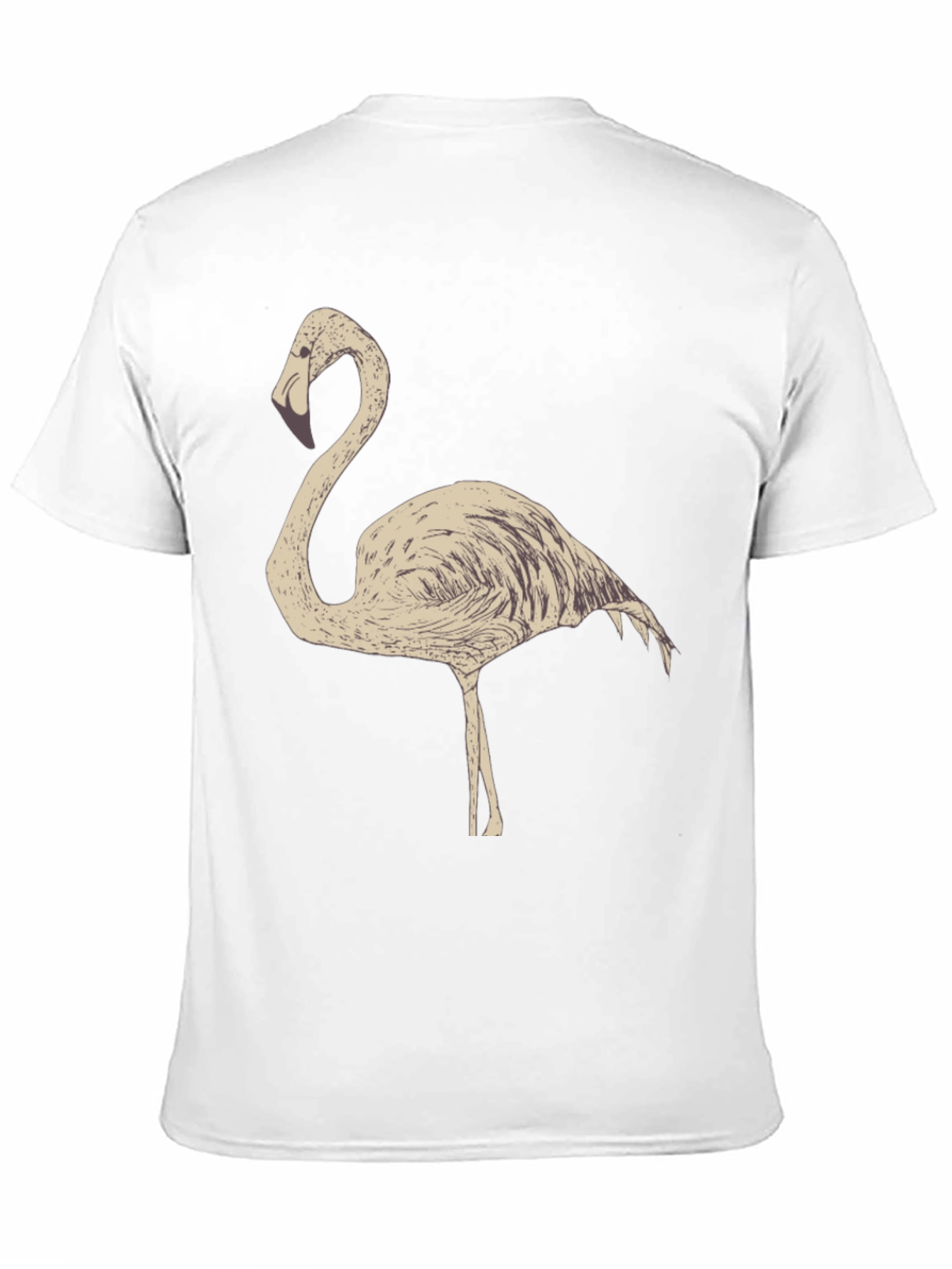 Flamingo Graphic Tee - Casual Comfort