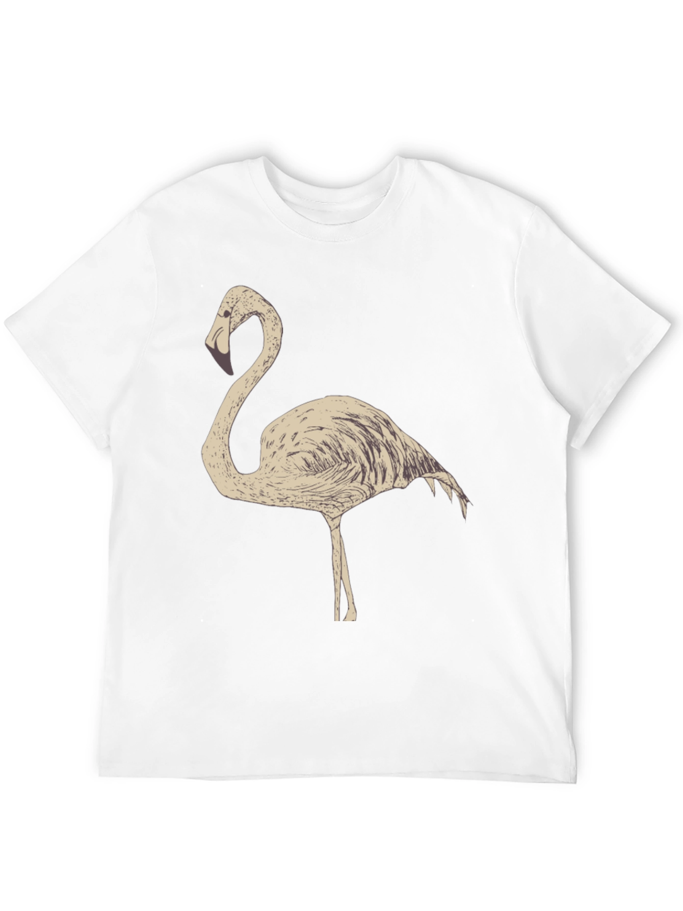 Flamingo Graphic Tee - Casual Comfort