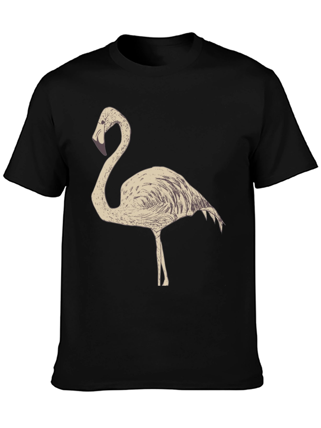 Flamingo Graphic Tee - Casual Comfort