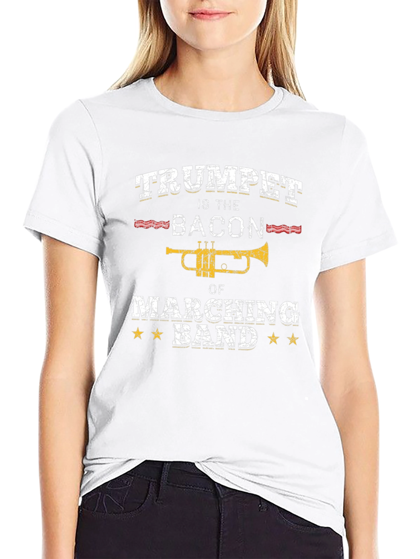 Trumpet is the Bacon of Marching Band T-Shirt