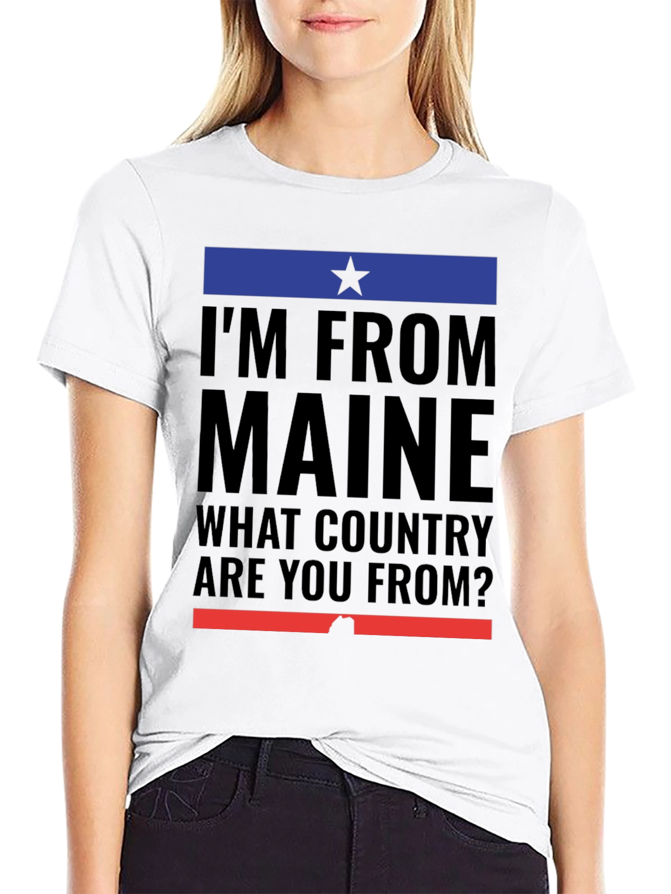 Im From Maine T-Shirt - Funny State Pride Tee
