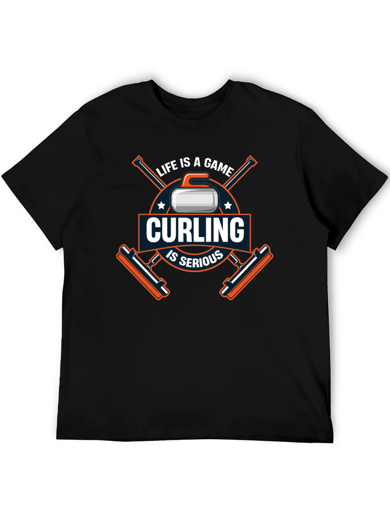 Curling Is Serious T-Shirt