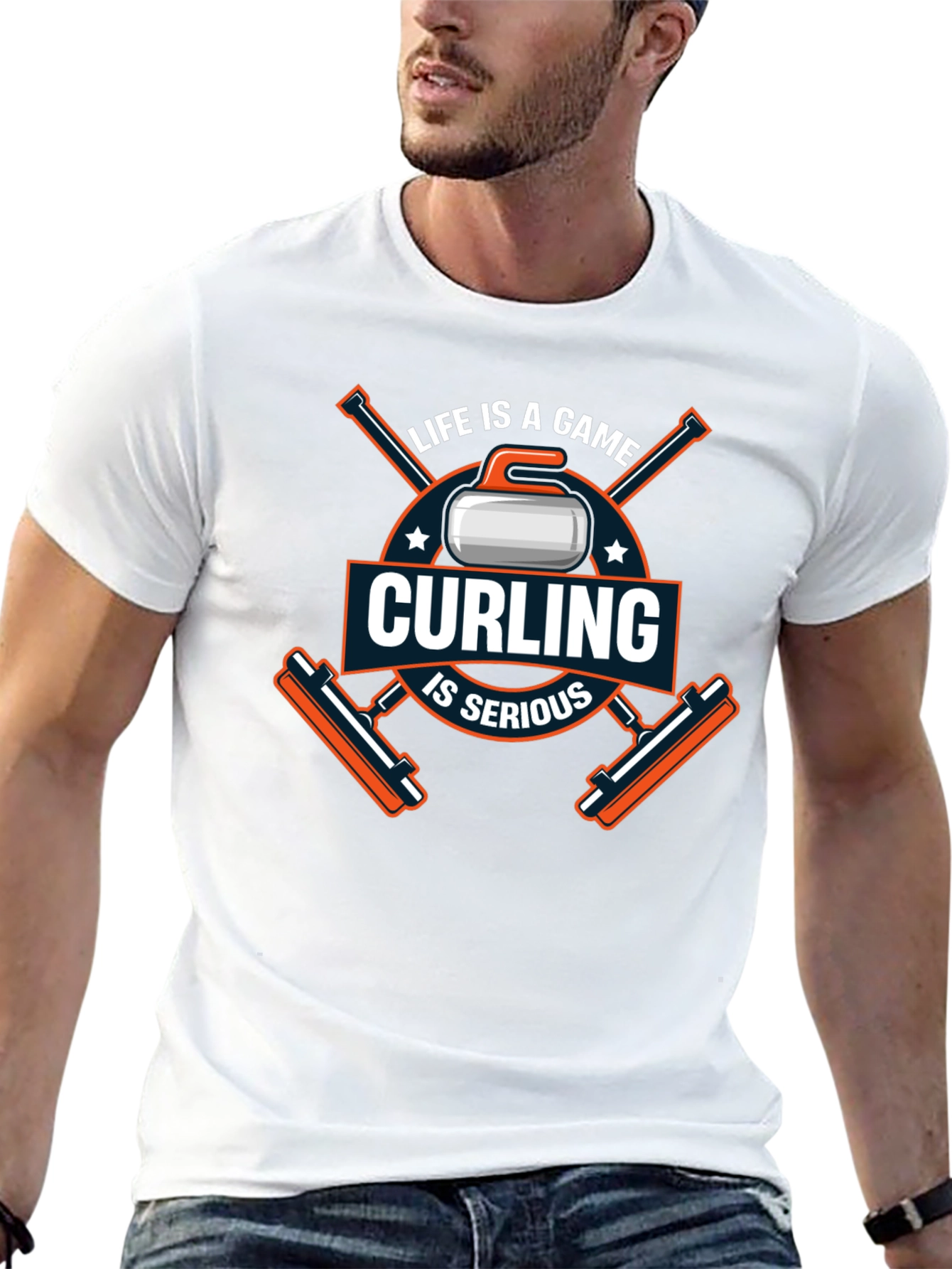 Curling Is Serious T-Shirt