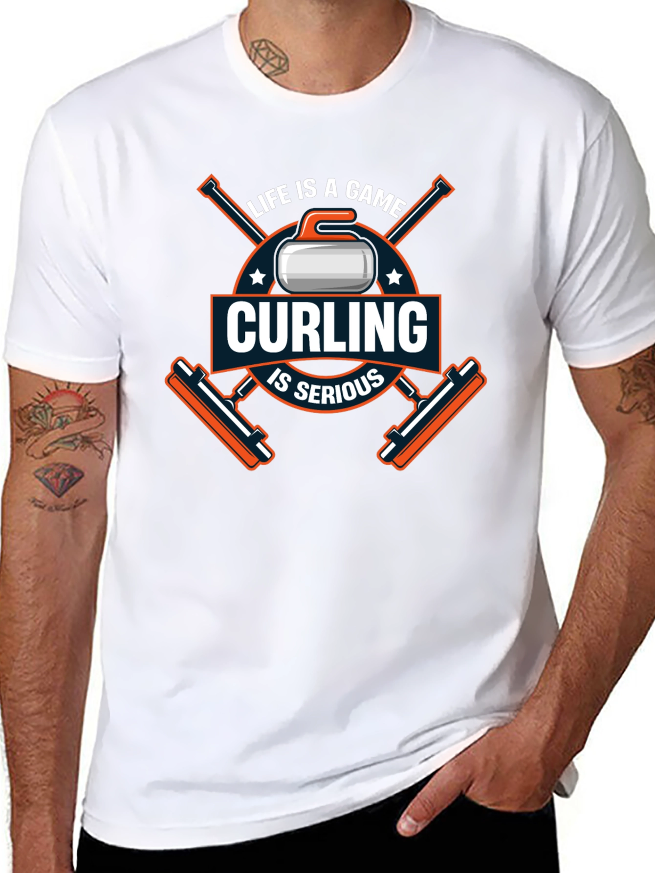 Curling Is Serious T-Shirt