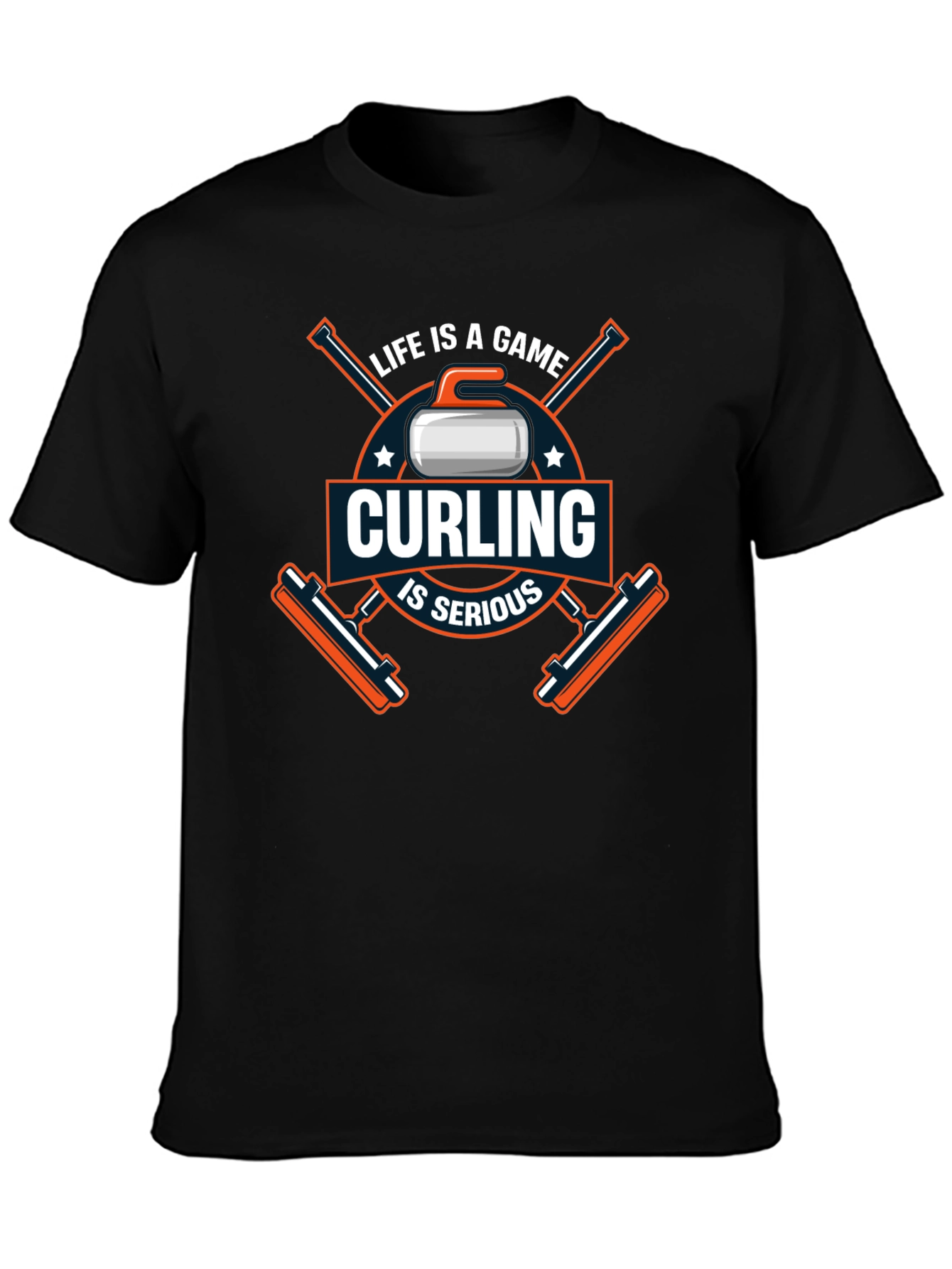 Curling Is Serious T-Shirt