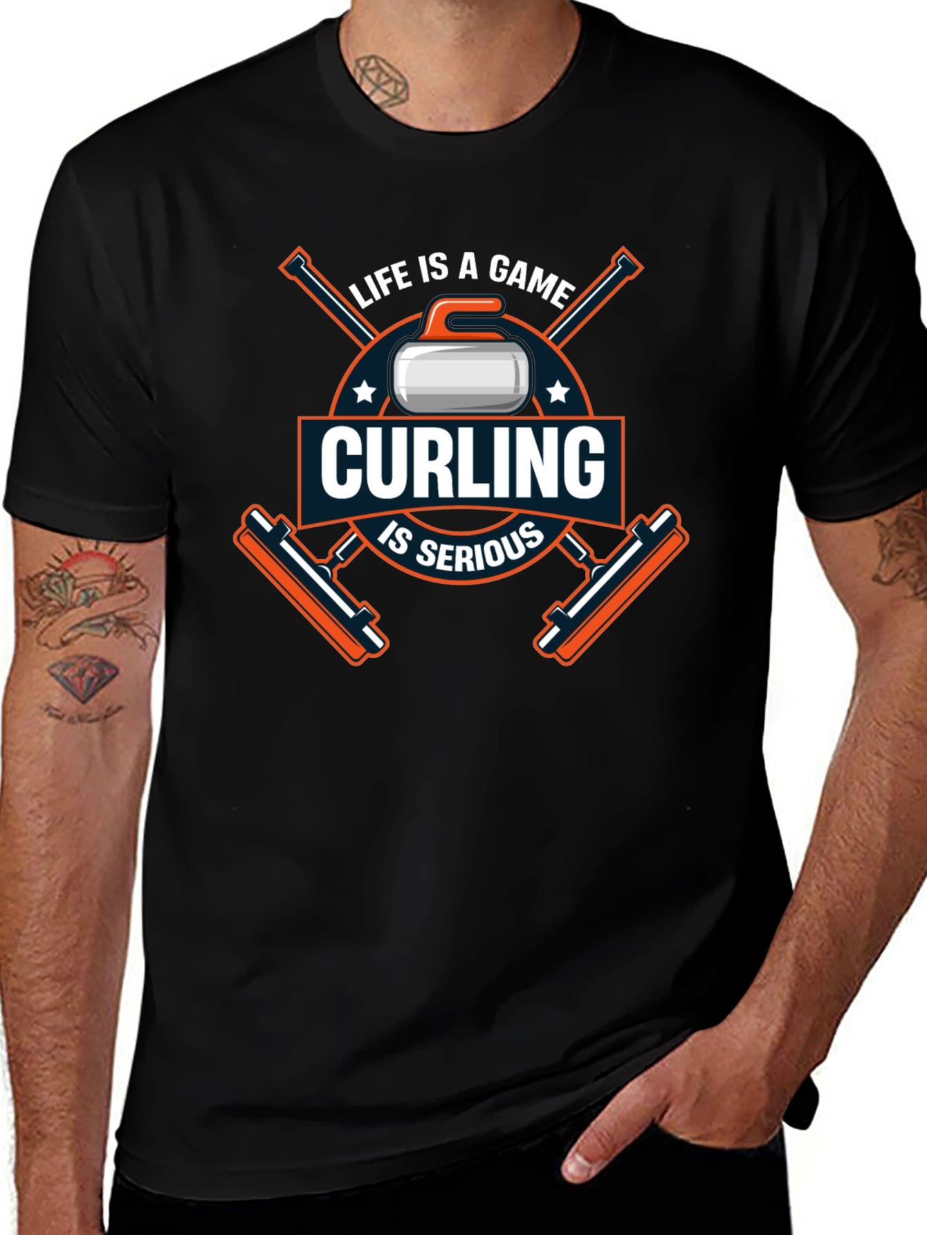 Curling Is Serious T-Shirt
