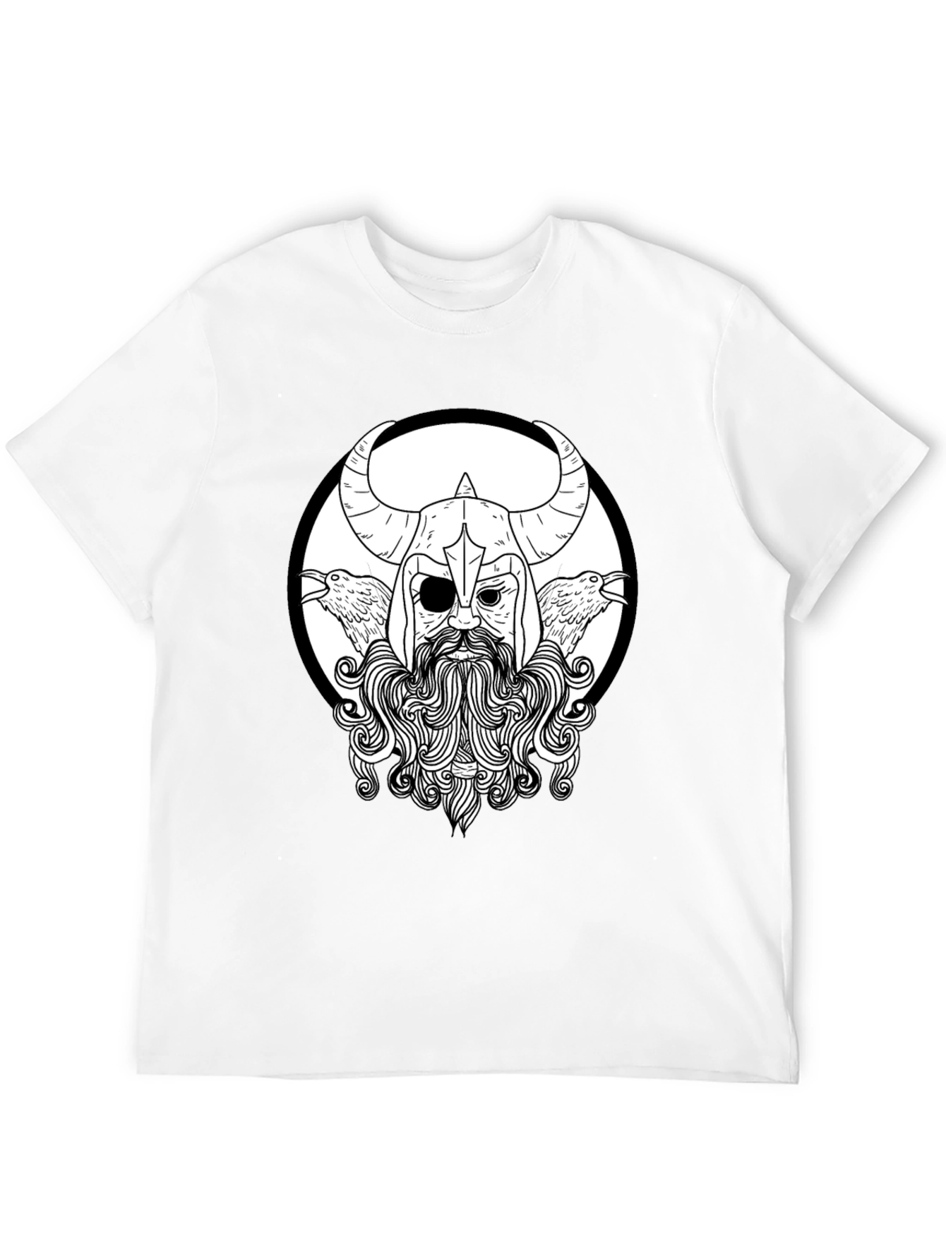 Viking Graphic Black T-Shirt