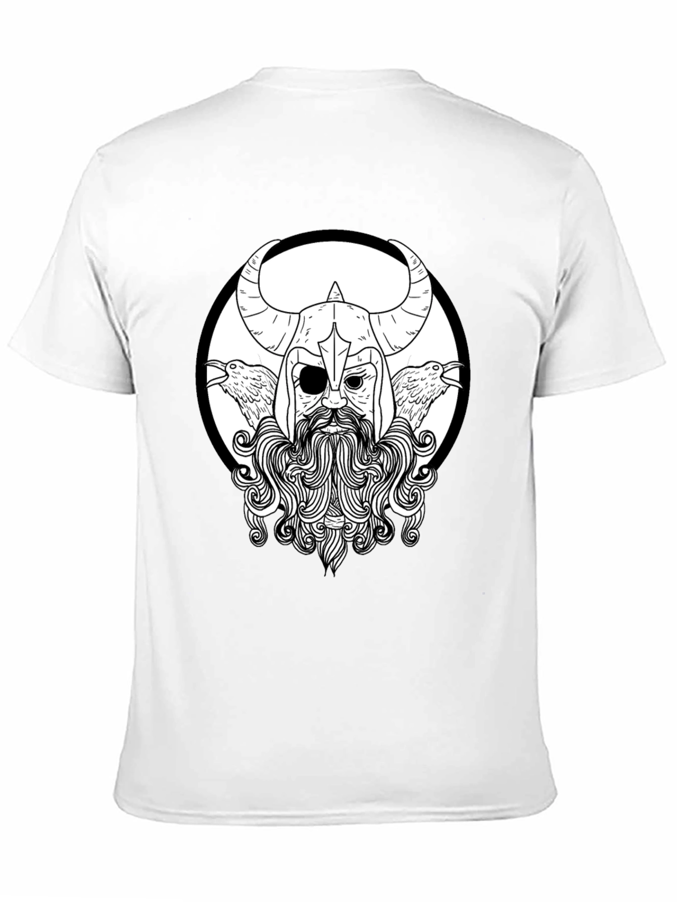 Viking Graphic Black T-Shirt