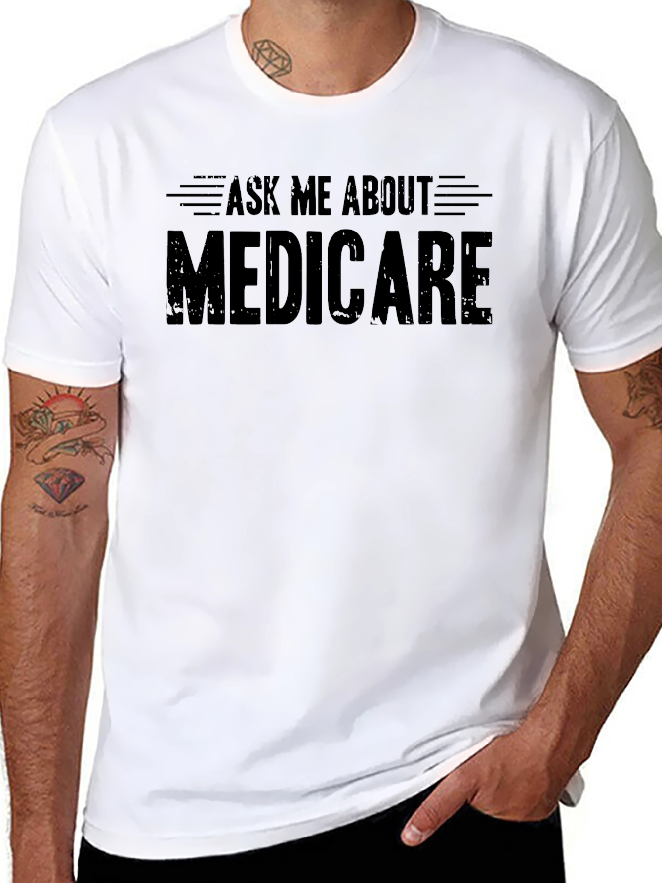 Ask Me About Medicare T-Shirt - Unisex