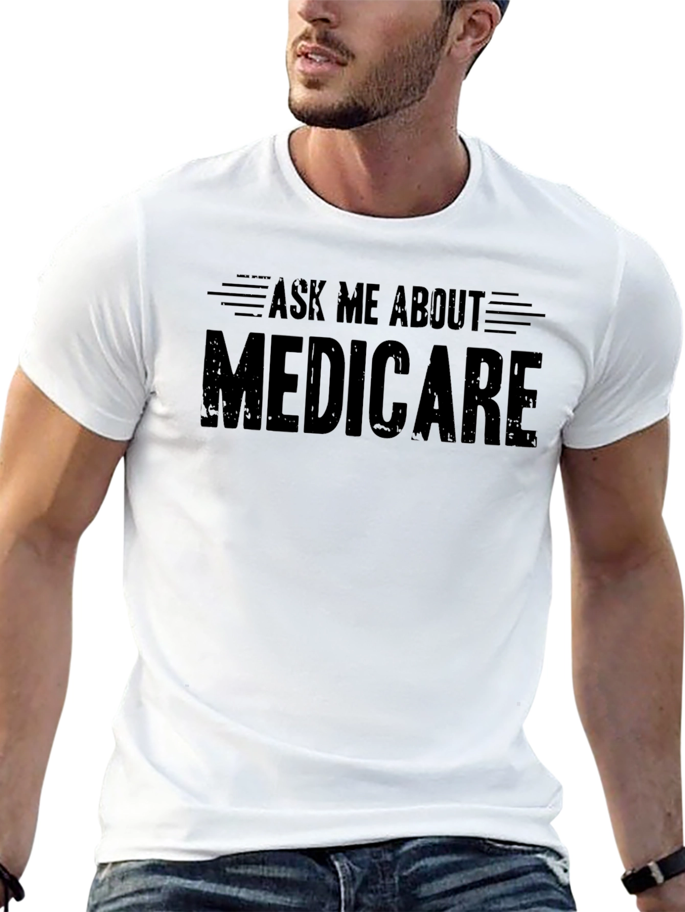 Ask Me About Medicare T-Shirt - Unisex