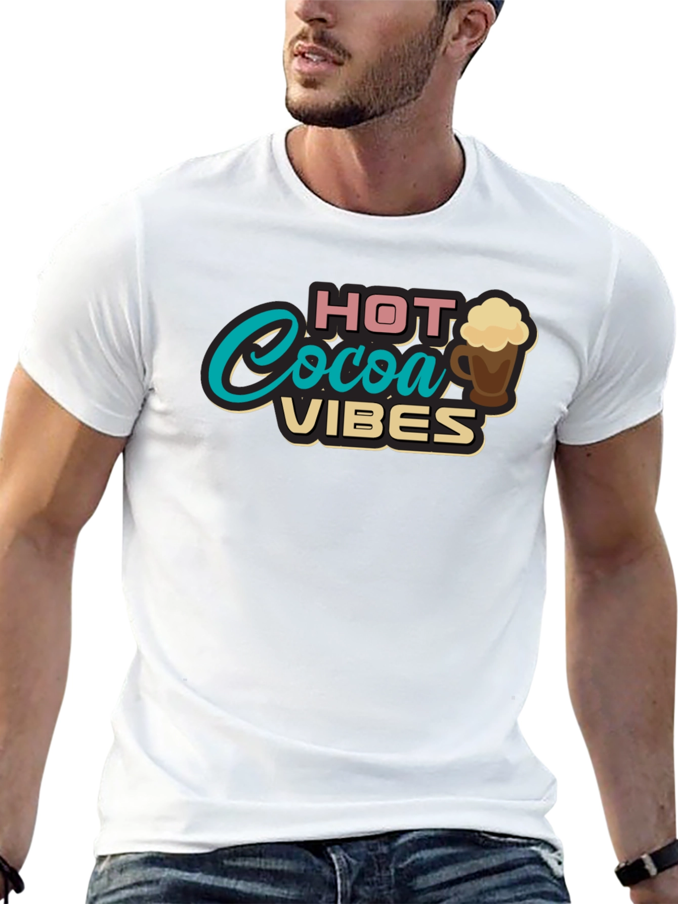 Hot Cocoa Vibes Graphic Tee