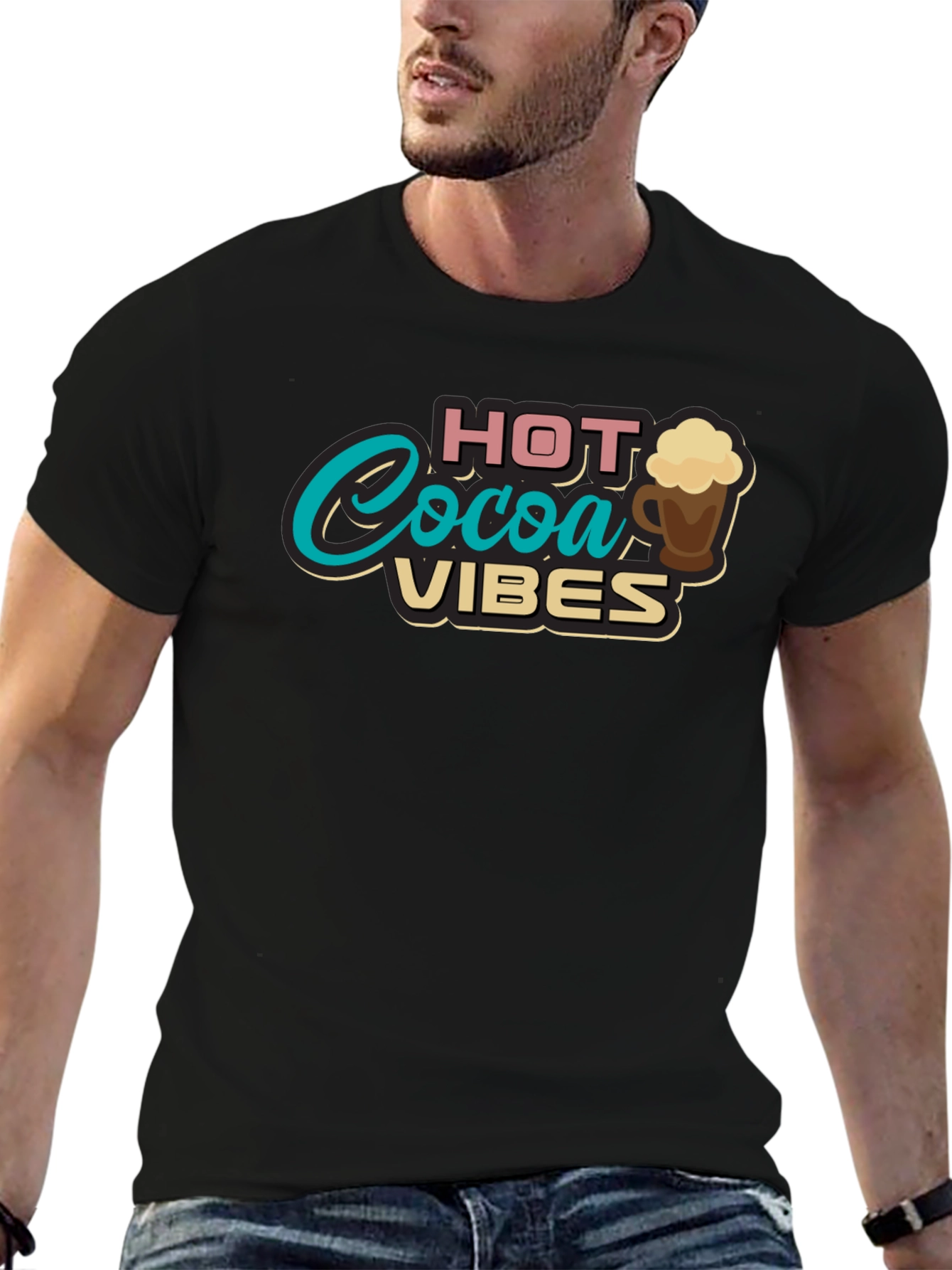 Hot Cocoa Vibes Graphic Tee