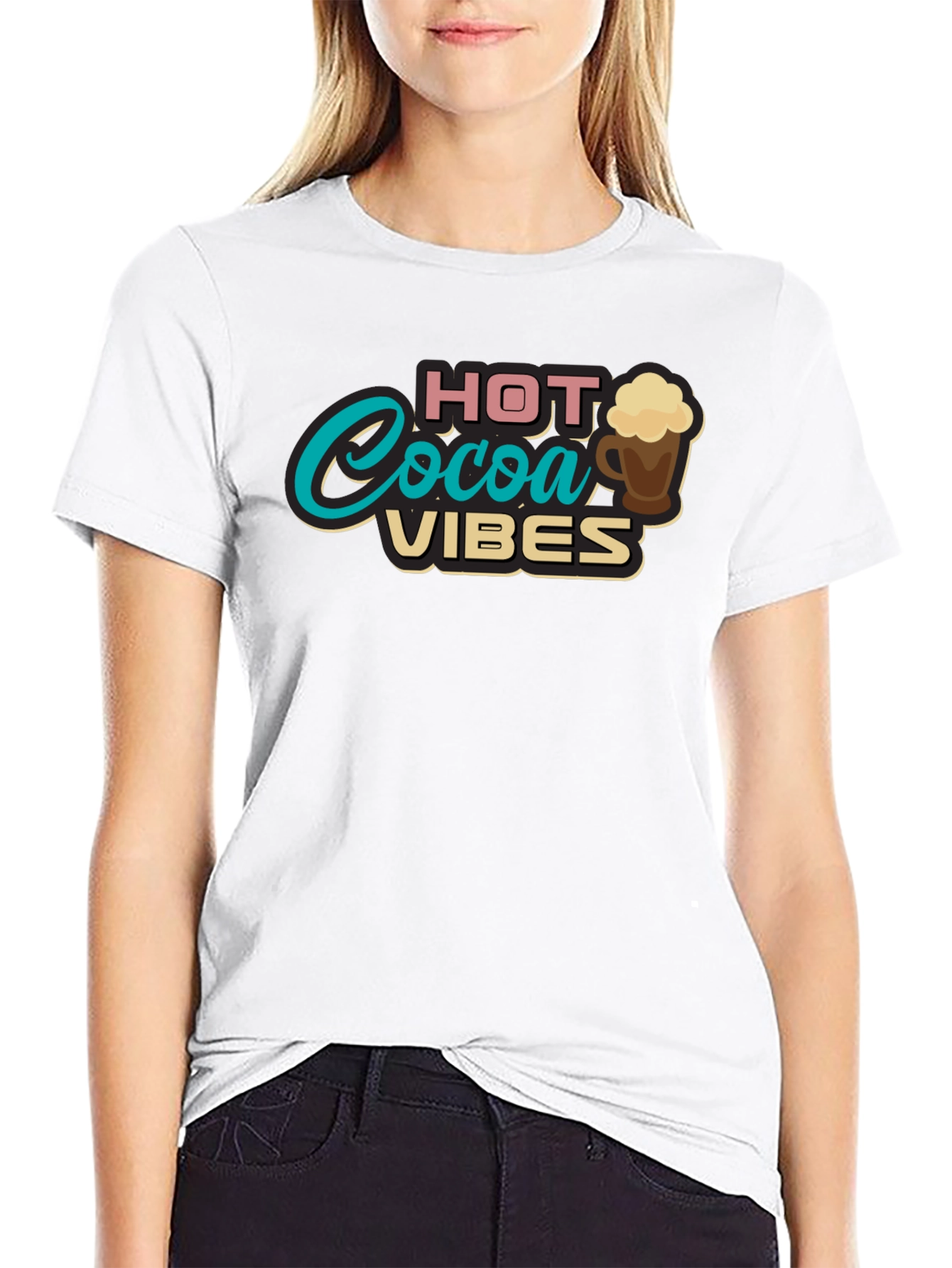 Hot Cocoa Vibes Graphic Tee