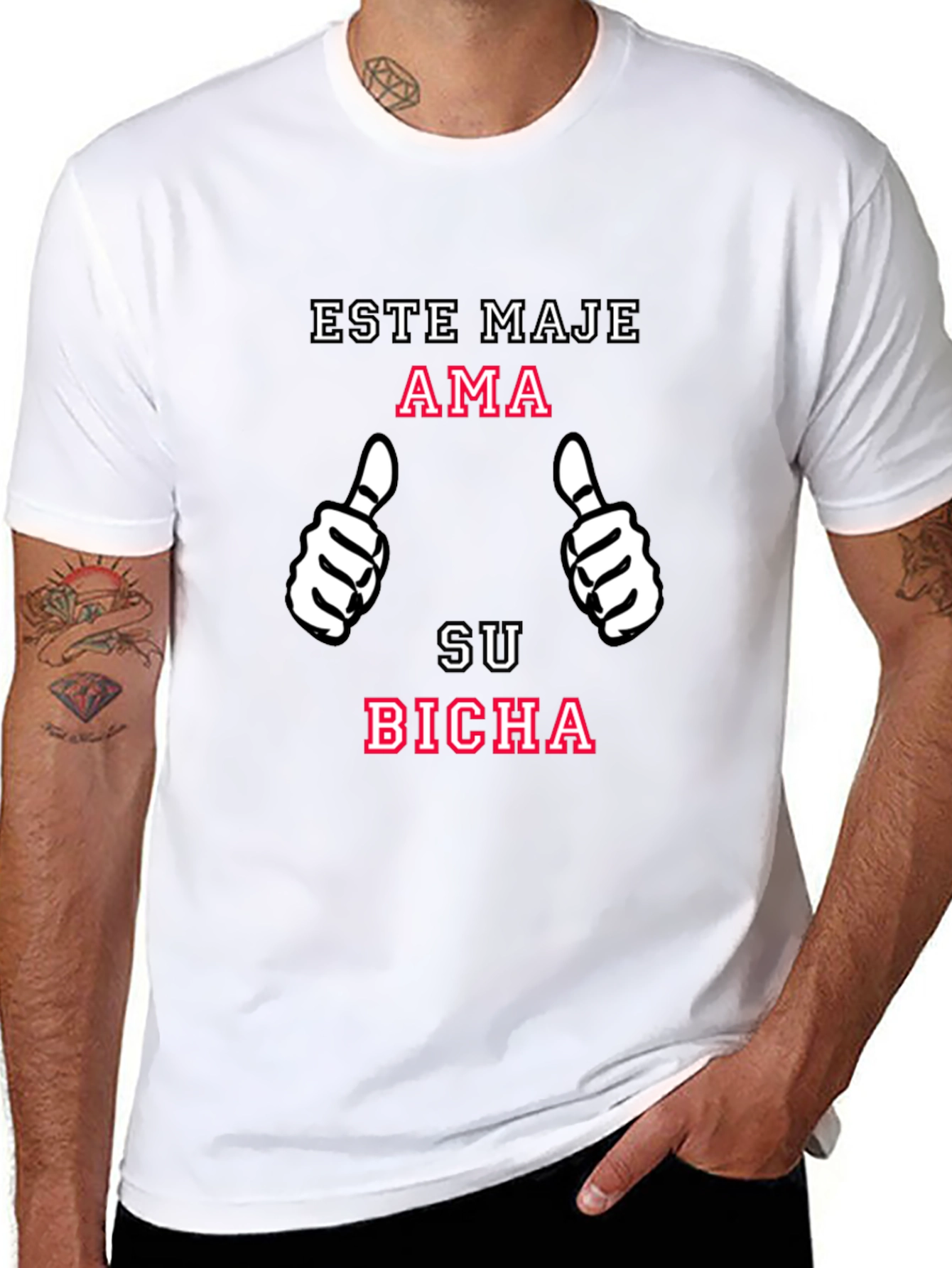 Este Maje Ama Su Bicha T-Shirt