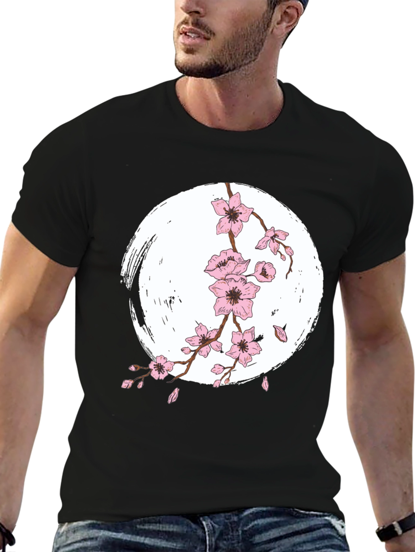 Cherry Blossom T-Shirt - Unique Floral Design