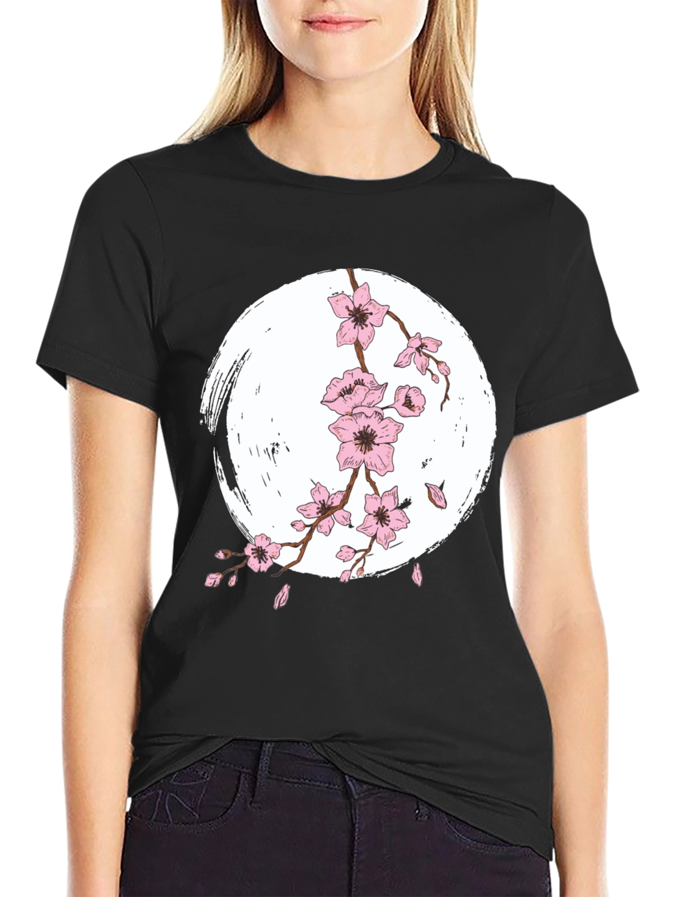 Cherry Blossom T-Shirt - Unique Floral Design