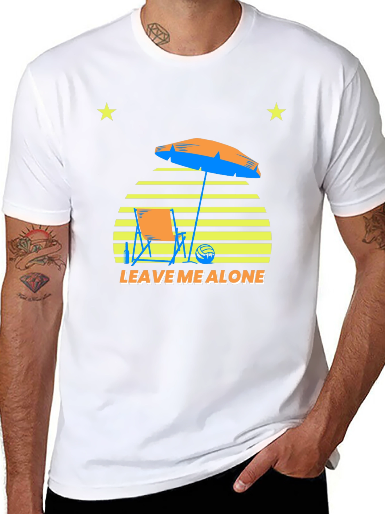 Leave Me Alone Beach T-Shirt