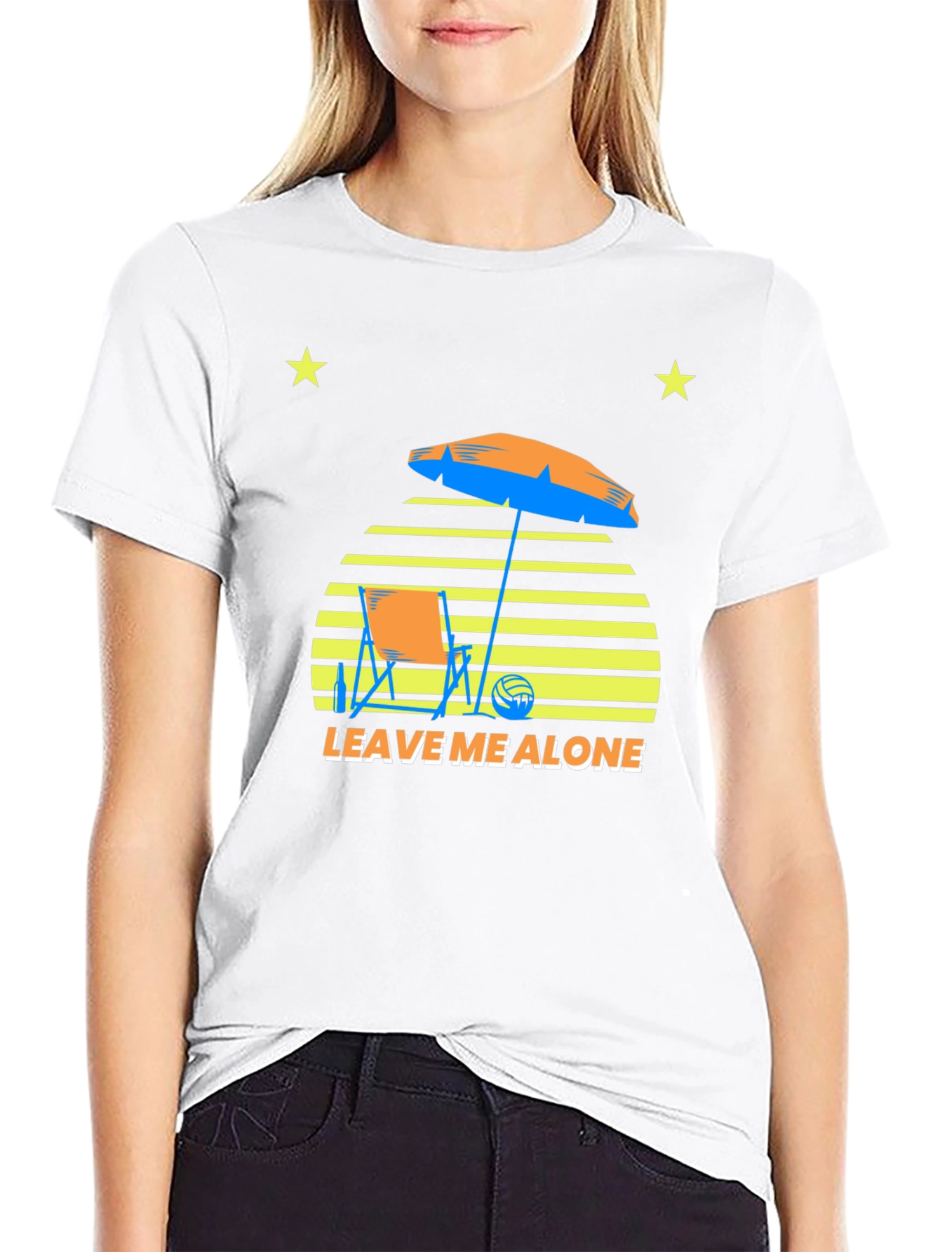 Leave Me Alone Beach T-Shirt