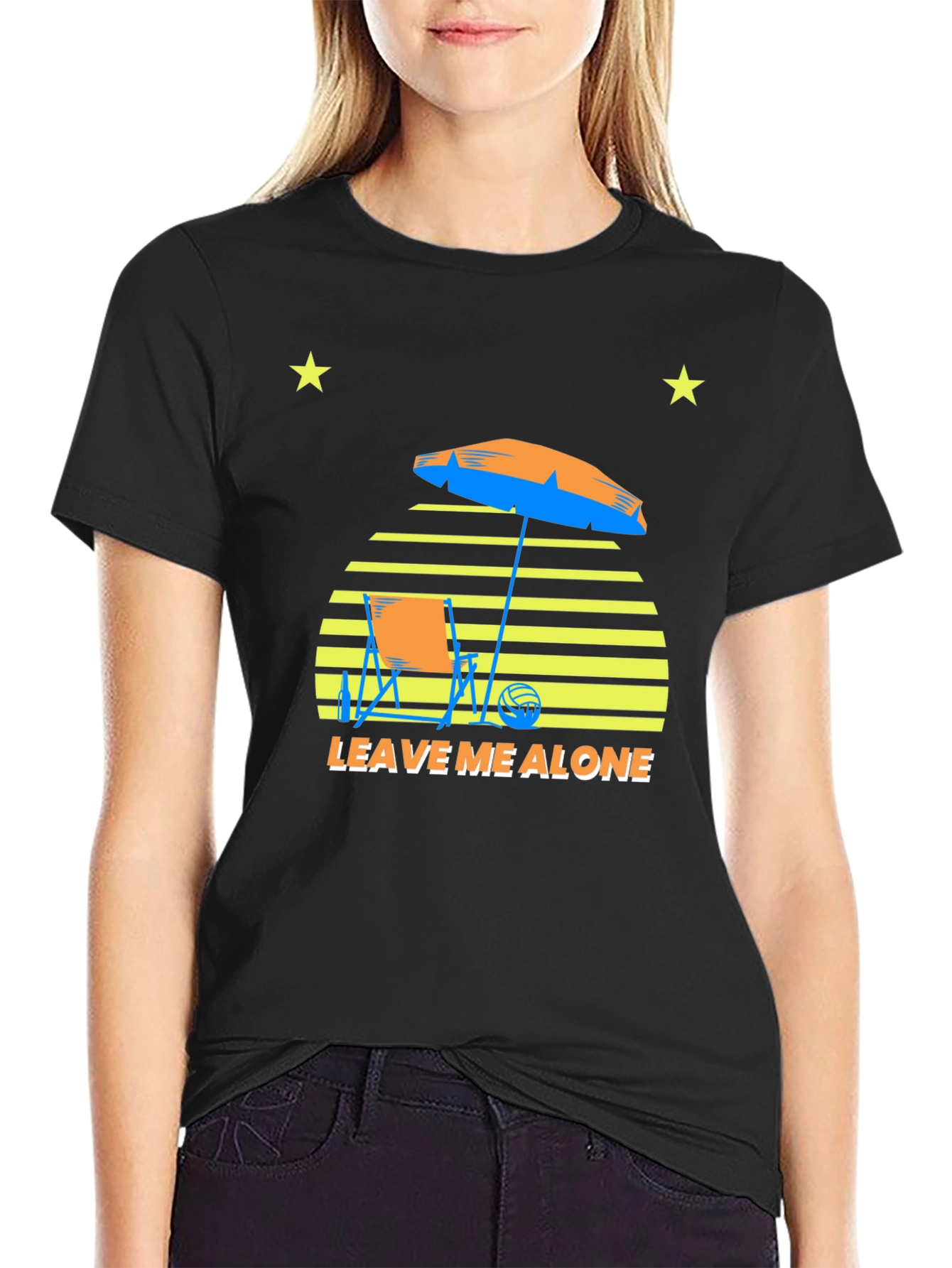 Leave Me Alone Beach T-Shirt