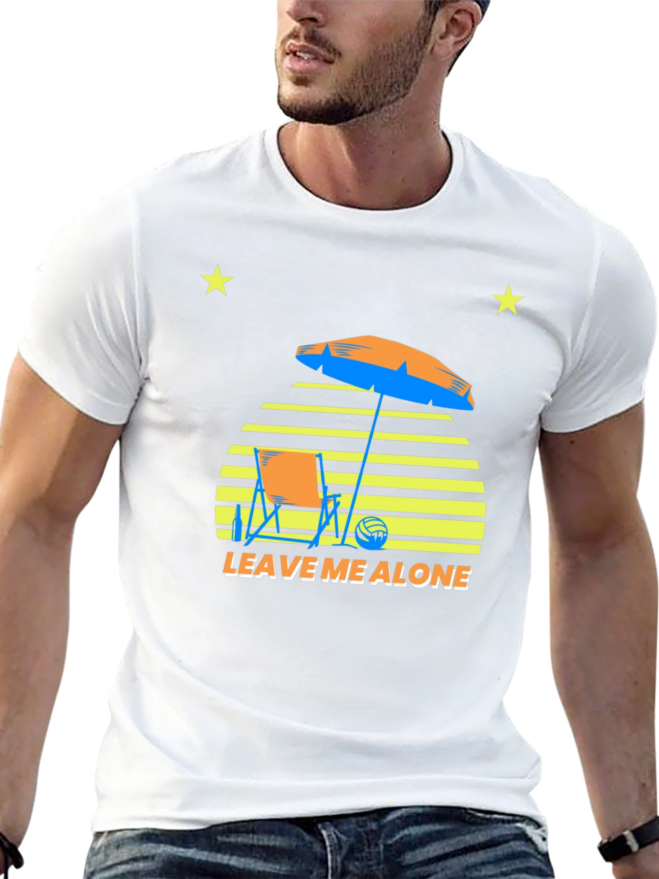 Leave Me Alone Beach T-Shirt