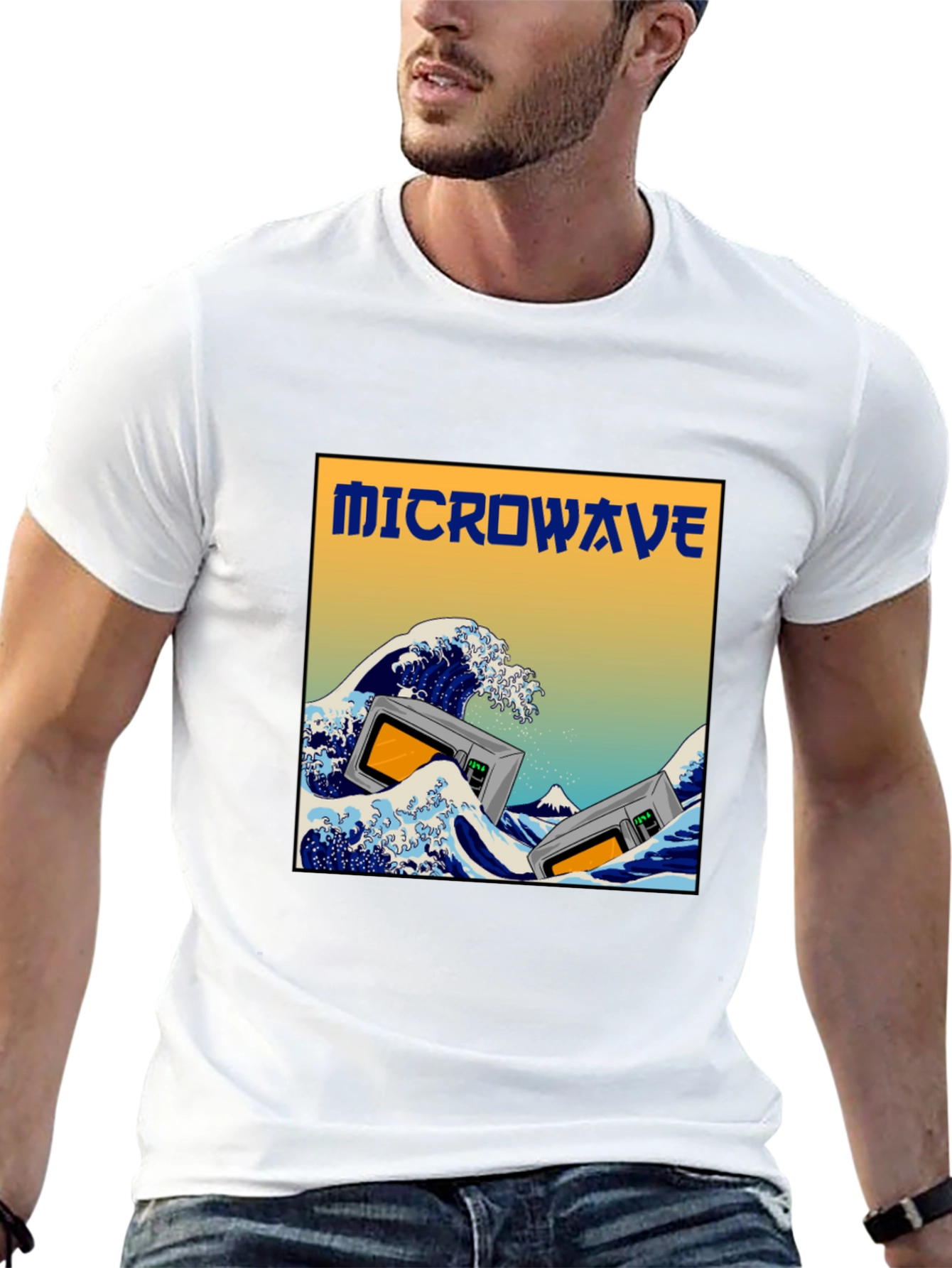 Microwave Great Wave T-Shirt