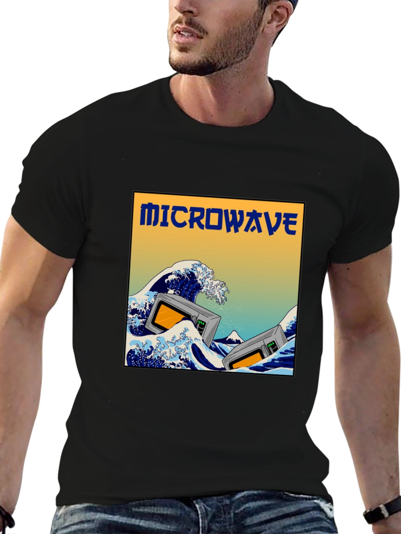 Microwave Great Wave T-Shirt