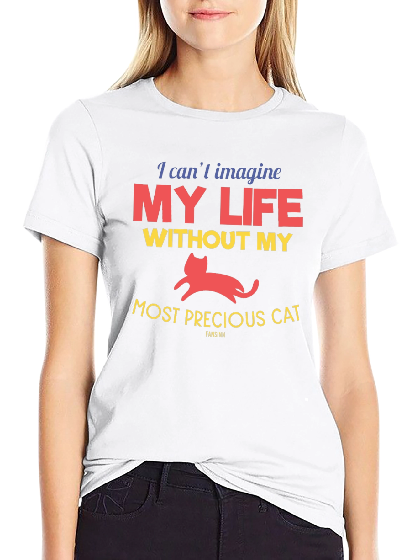 Cat Lover T-Shirt: My Life Without My Cat