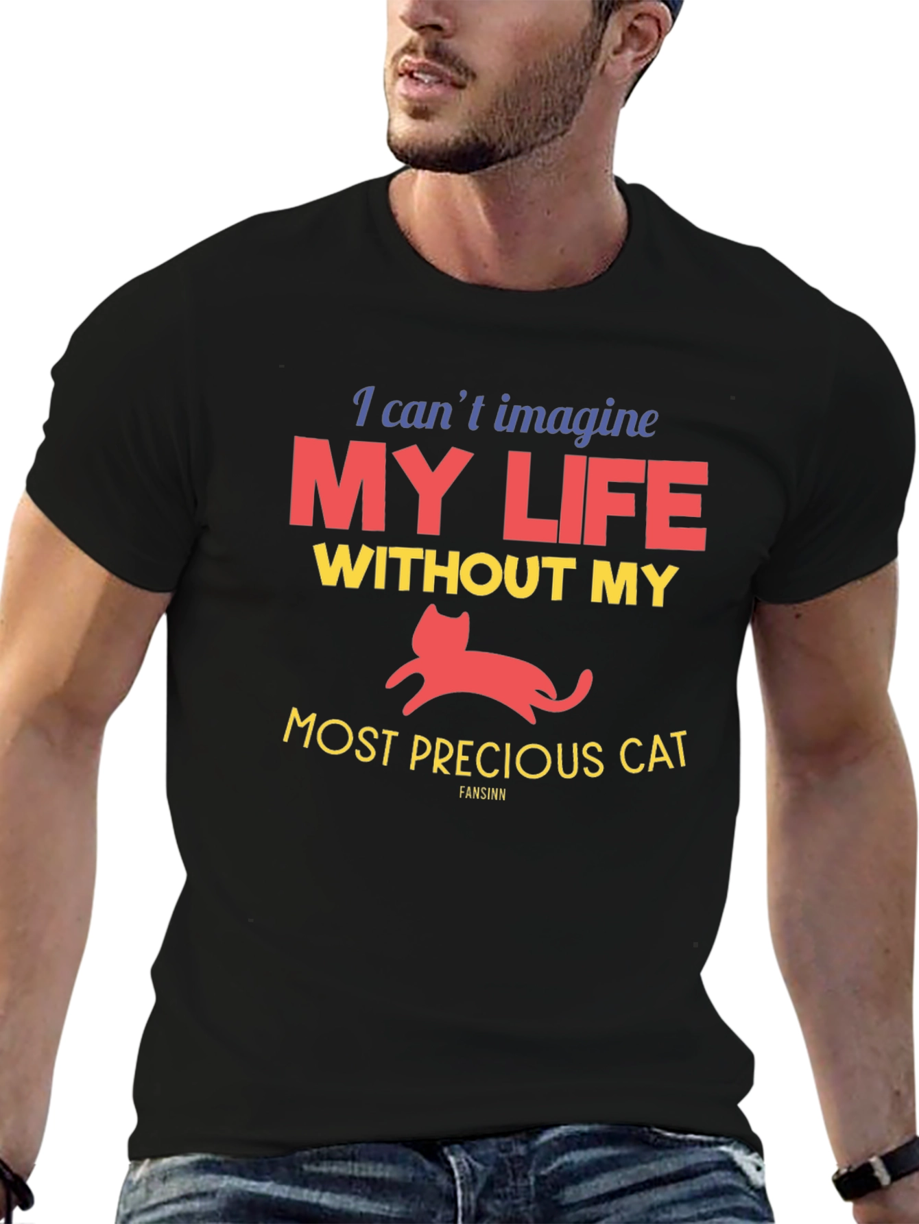 Cat Lover T-Shirt: My Life Without My Cat