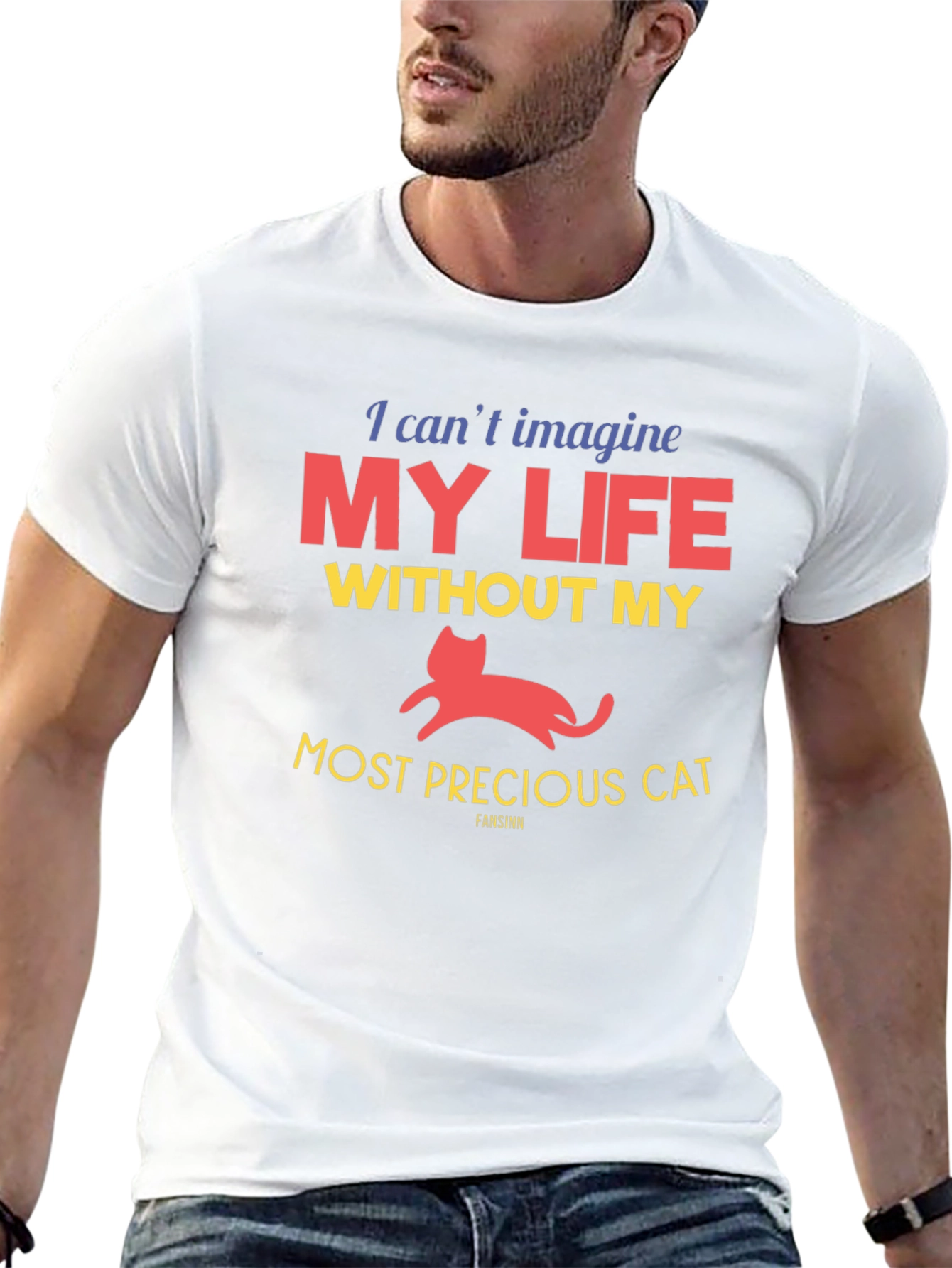 Cat Lover T-Shirt: My Life Without My Cat