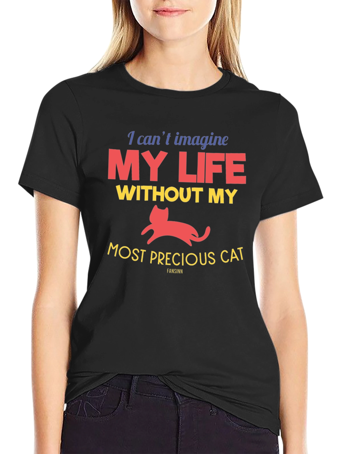 Cat Lover T-Shirt: My Life Without My Cat