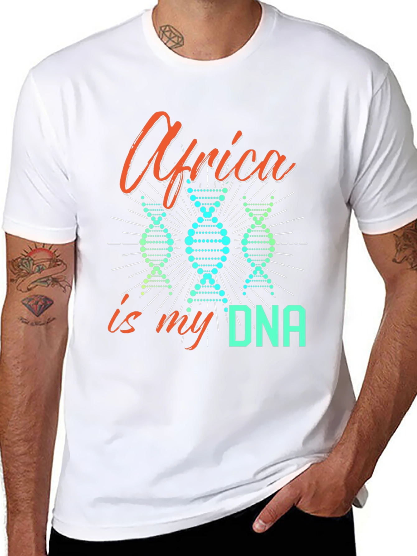 Africa Is My DNA Graphic Tee