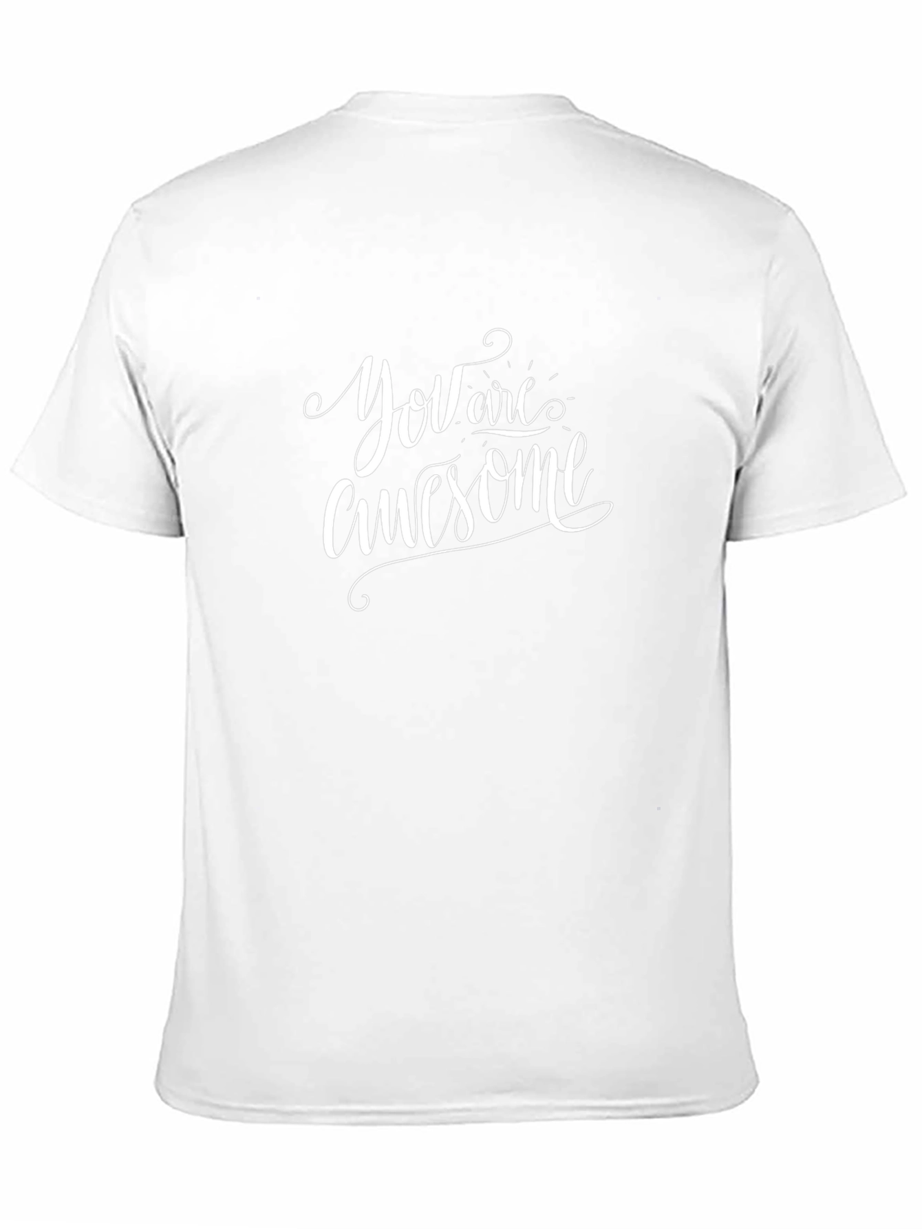 You Are Awesome Graphic Tee - Black
