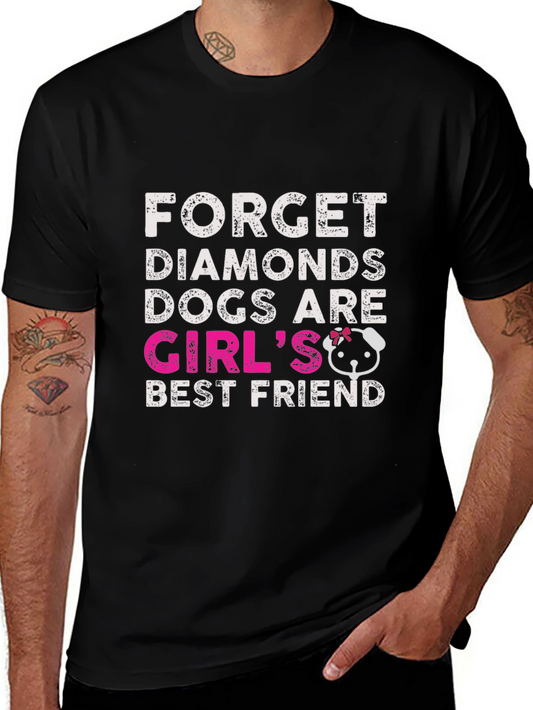 Dogs are a Girls Best Friend Graphic Tee