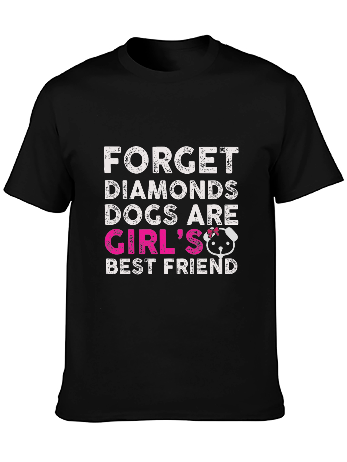 Dogs are a Girls Best Friend Graphic Tee