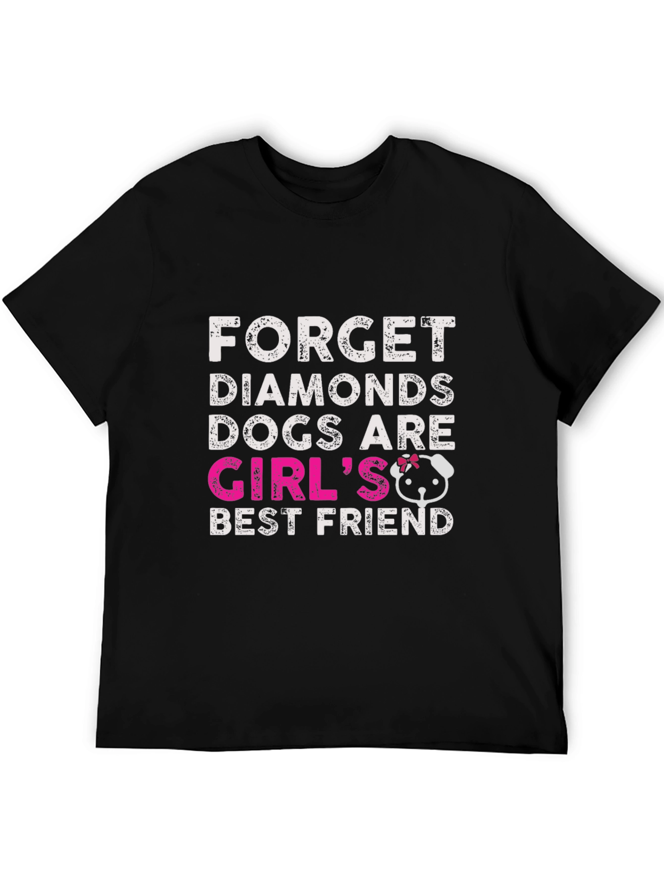 Dogs are a Girls Best Friend Graphic Tee