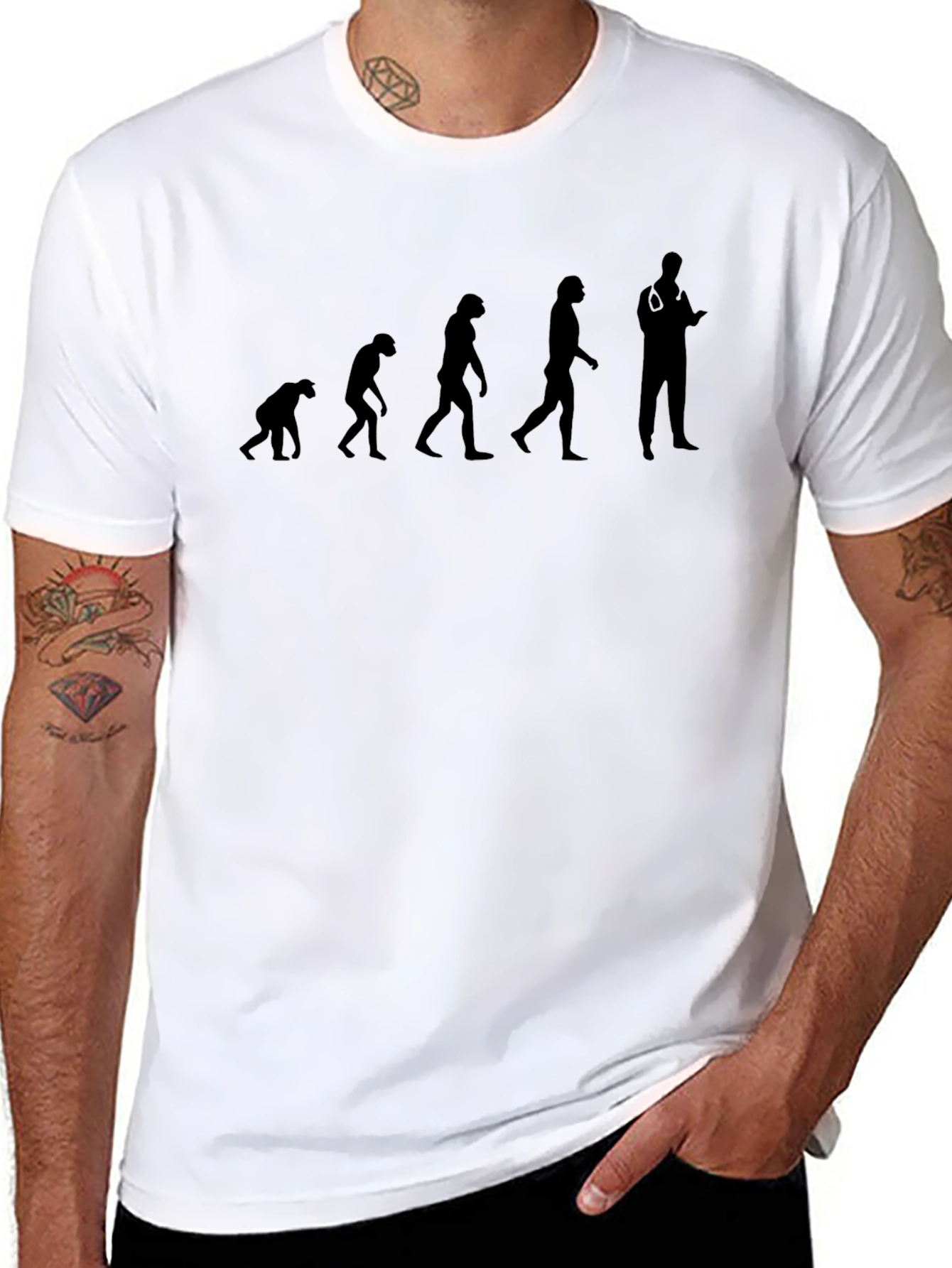 Evolution of a Doctor T-Shirt
