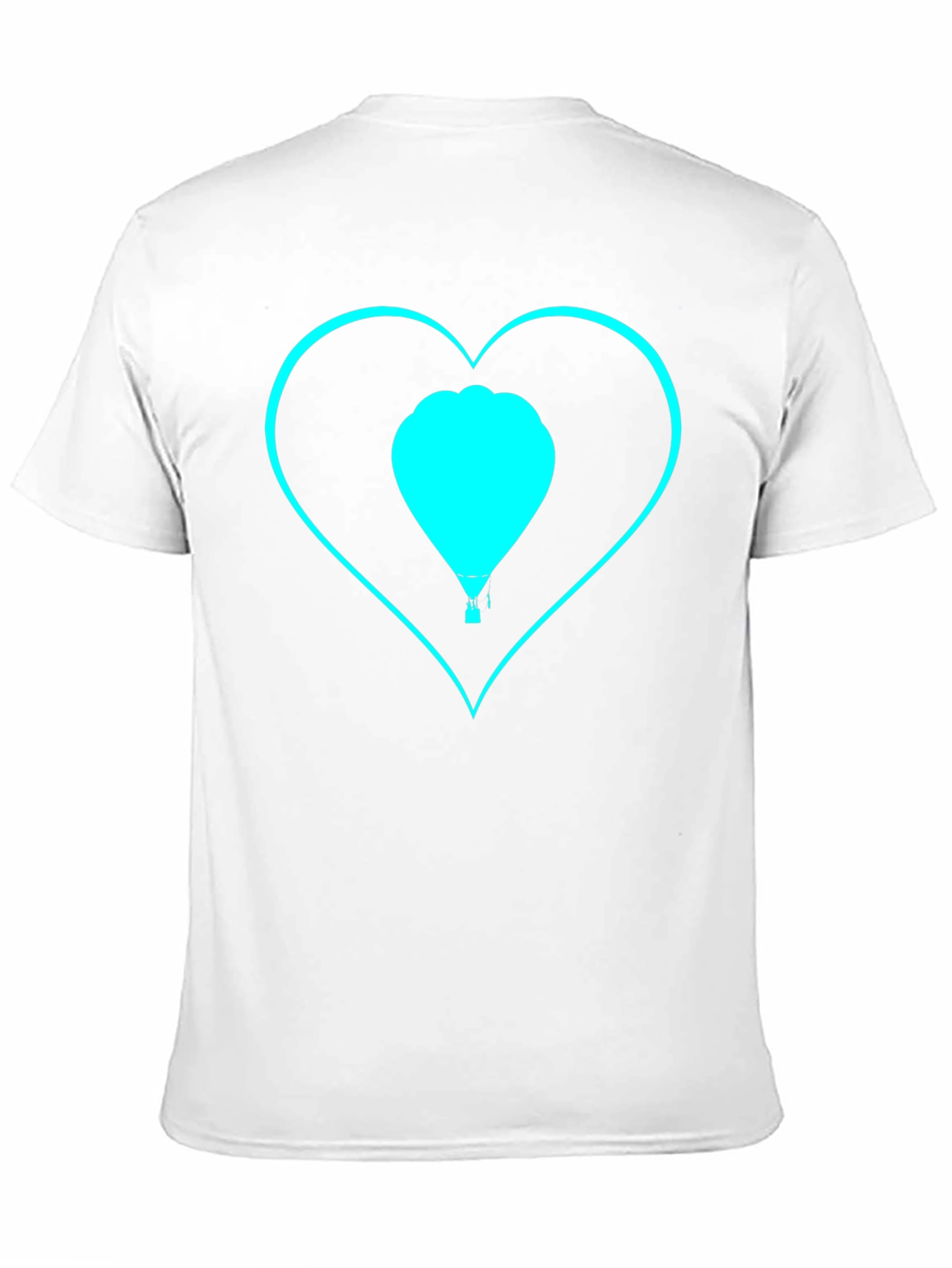 Heart Hot Air Balloon Graphic Tee