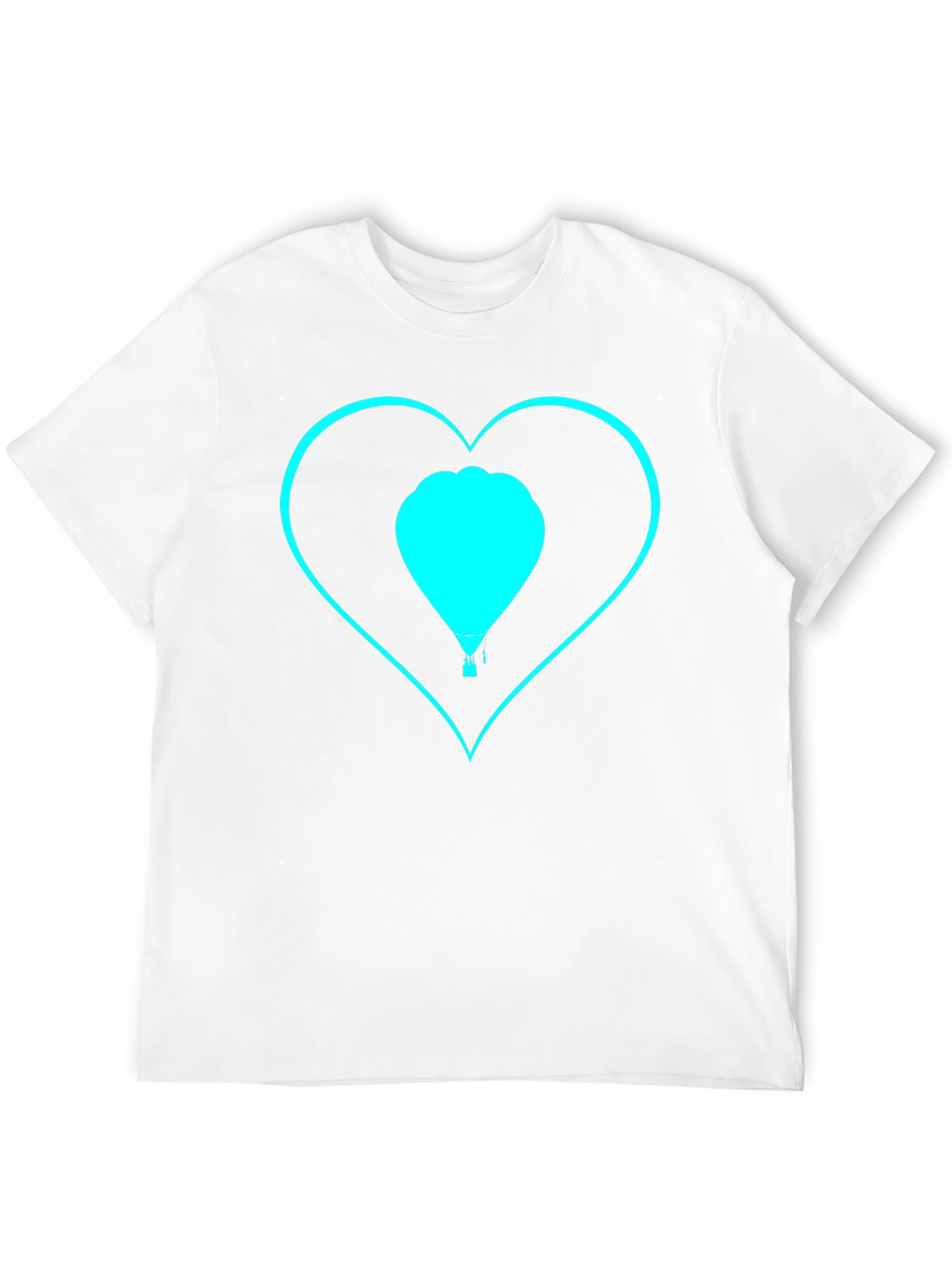 Heart Hot Air Balloon Graphic Tee