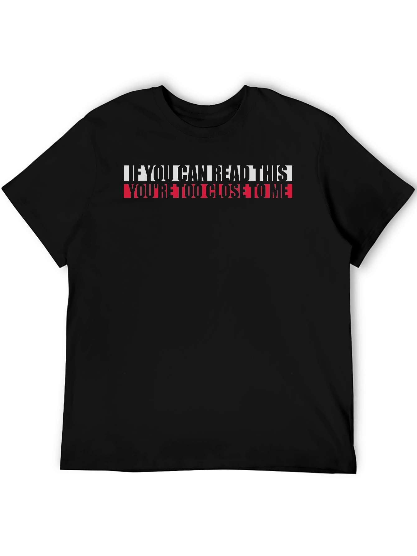 Funny Social Distancing T-Shirt - Stay Back!