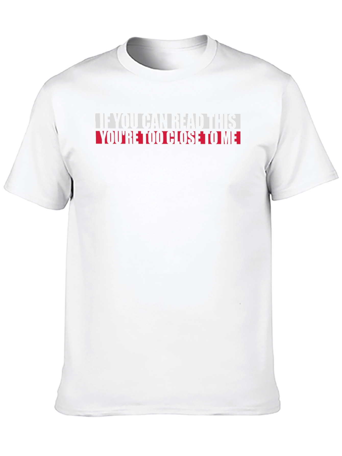 Funny Social Distancing T-Shirt - Stay Back!