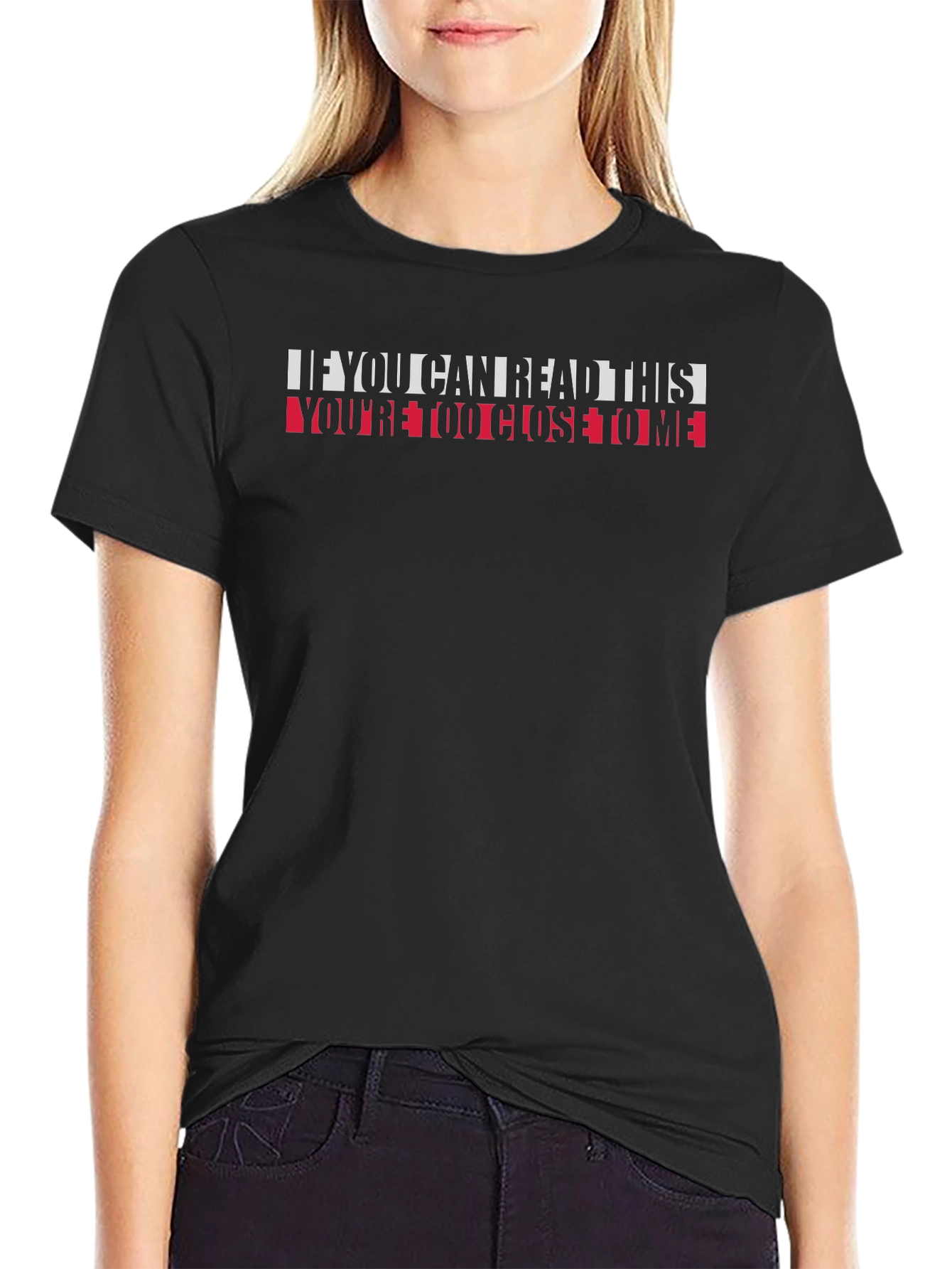 Funny Social Distancing T-Shirt - Stay Back!
