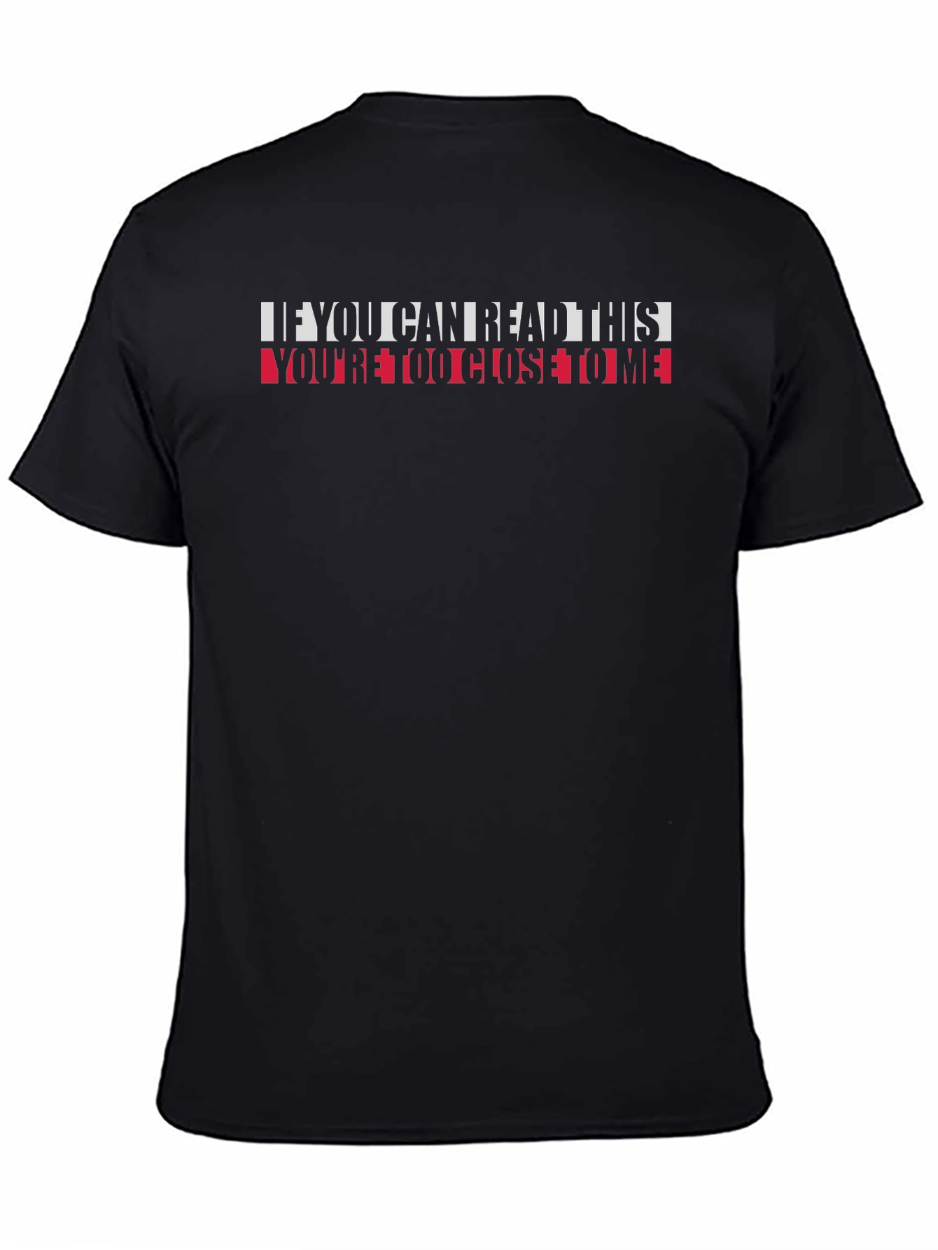 Funny Social Distancing T-Shirt - Stay Back!