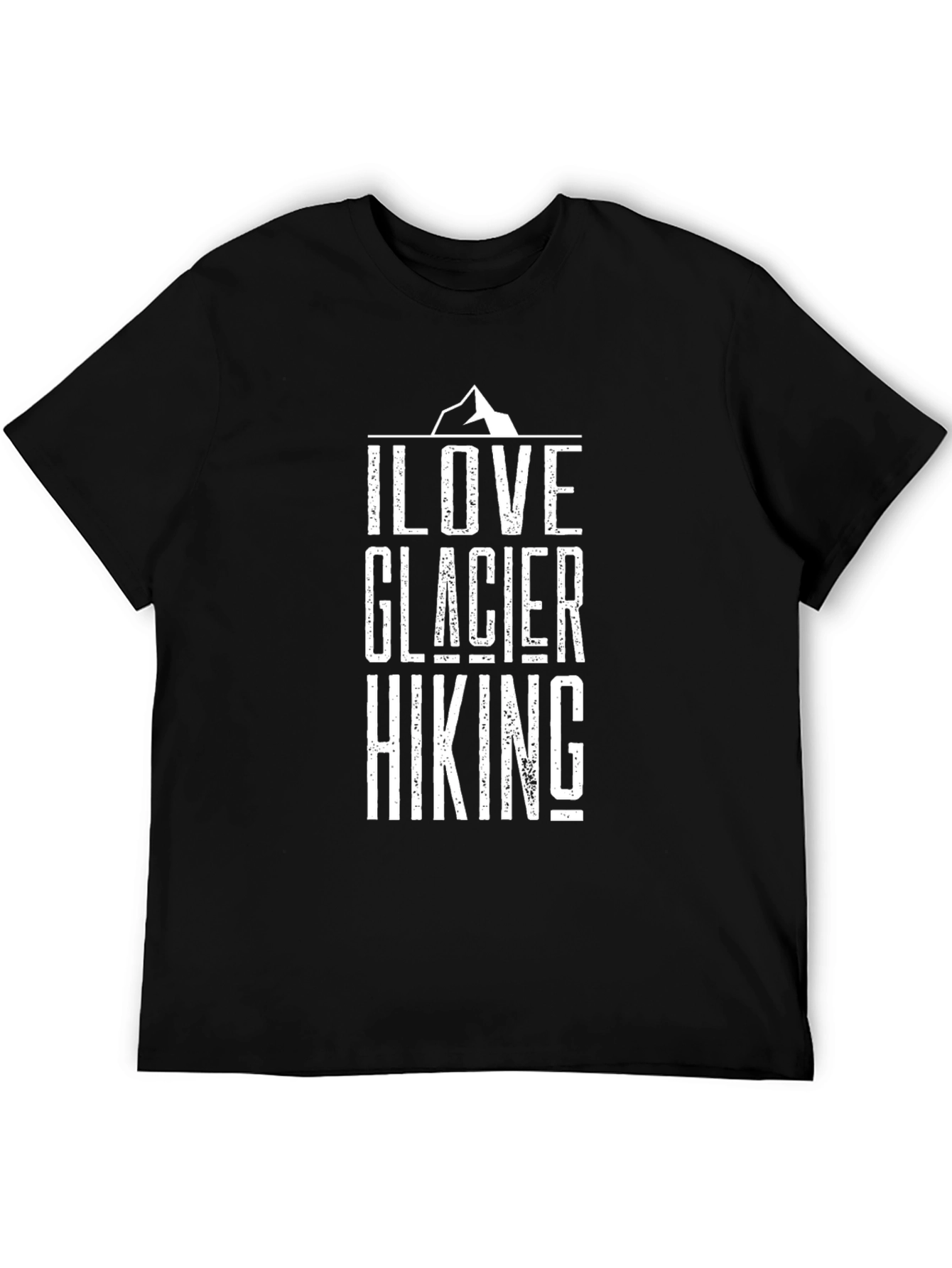 I Love Glacier Hiking Graphic T-Shirt