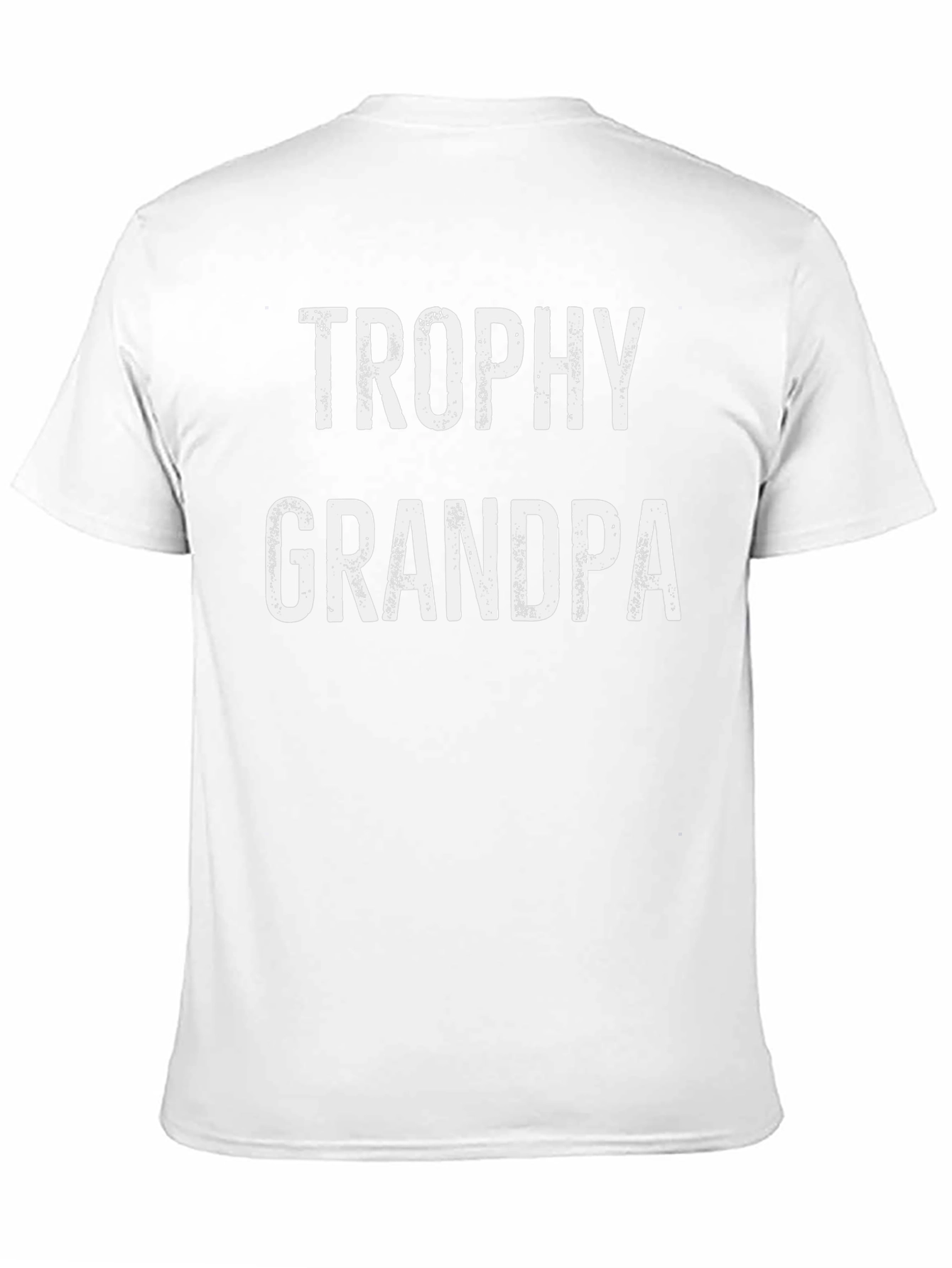 Trophy Grandpa T-Shirt - Black Graphic Tee