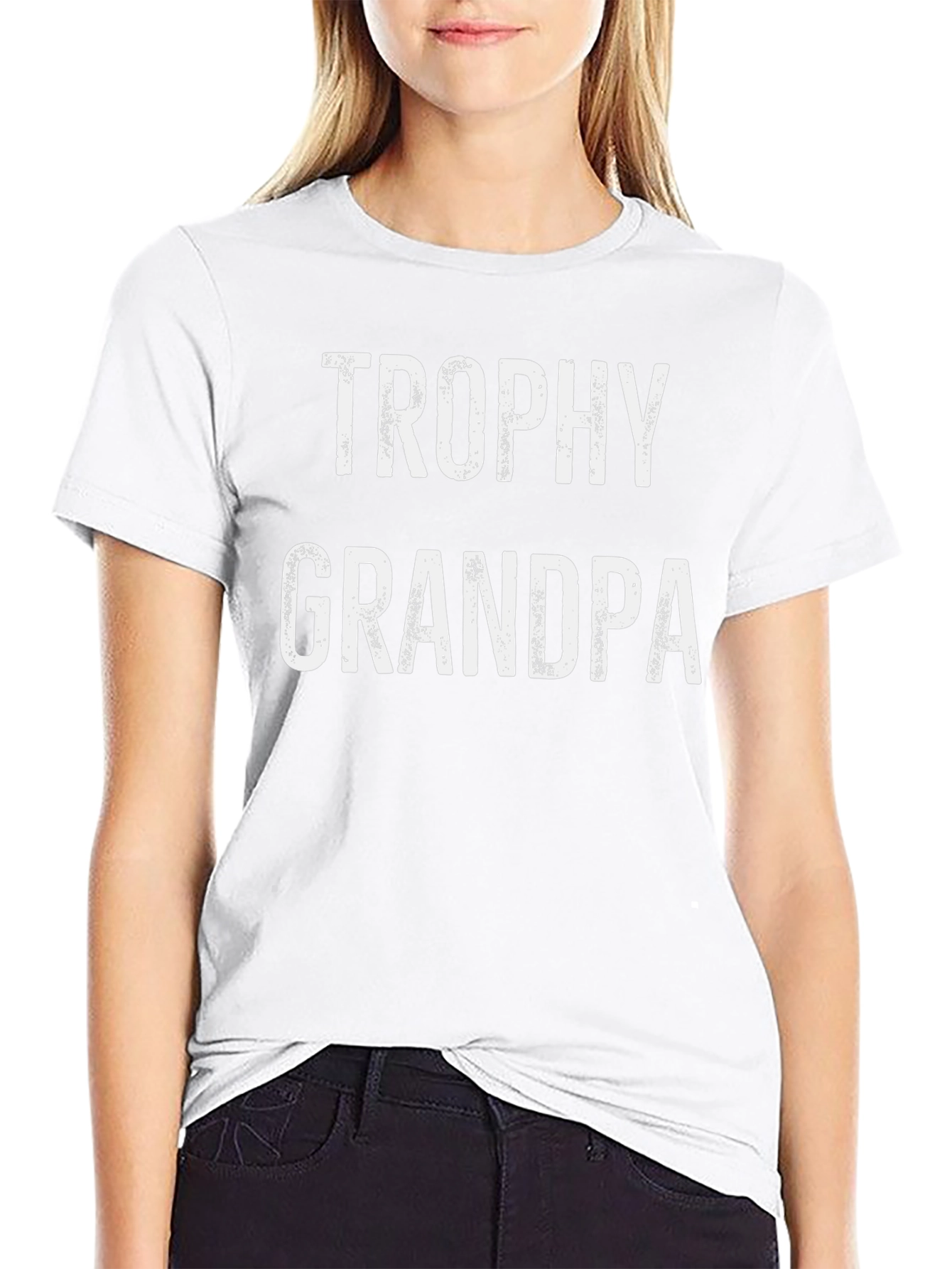 Trophy Grandpa T-Shirt - Black Graphic Tee