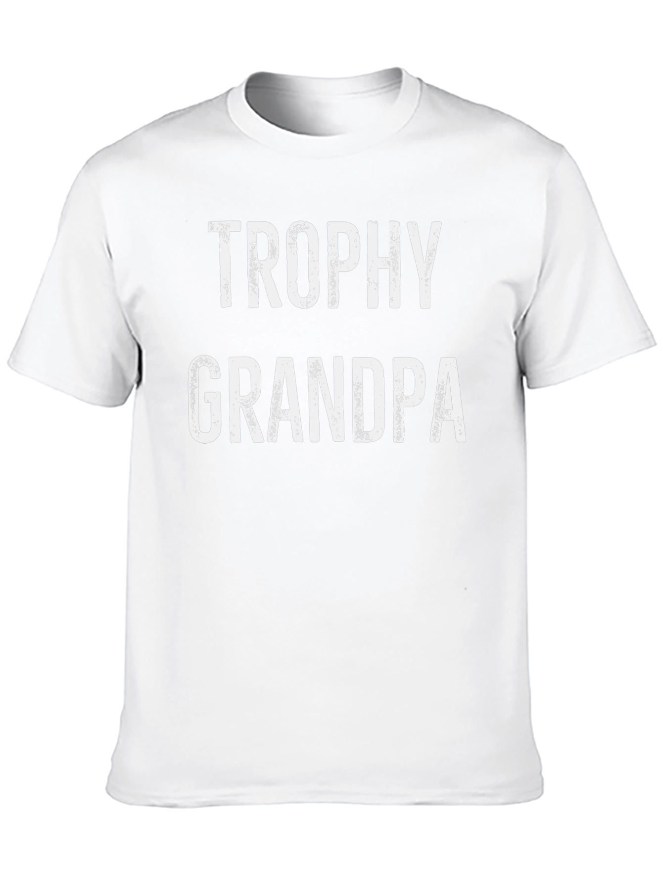 Trophy Grandpa T-Shirt - Black Graphic Tee