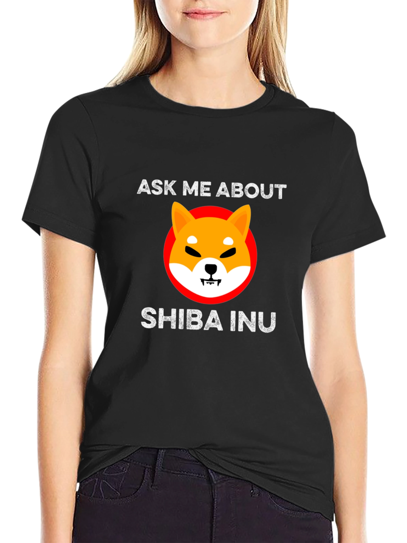 Ask Me About Shiba Inu T-Shirt