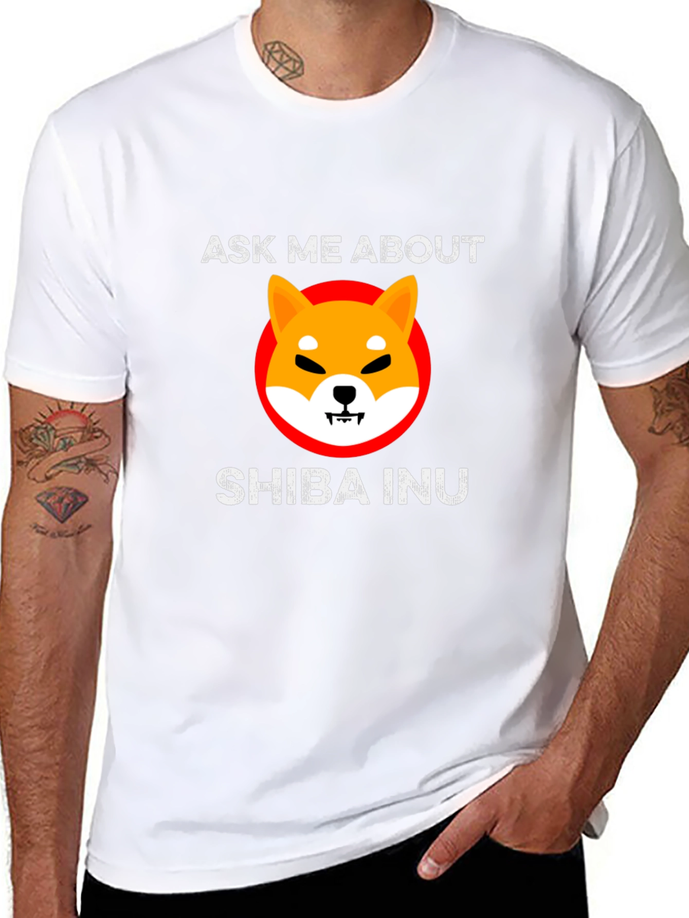 Ask Me About Shiba Inu T-Shirt