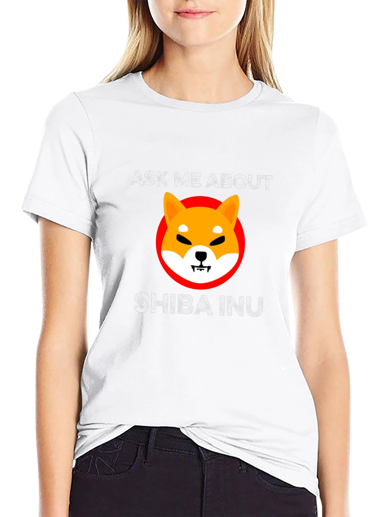 Ask Me About Shiba Inu T-Shirt