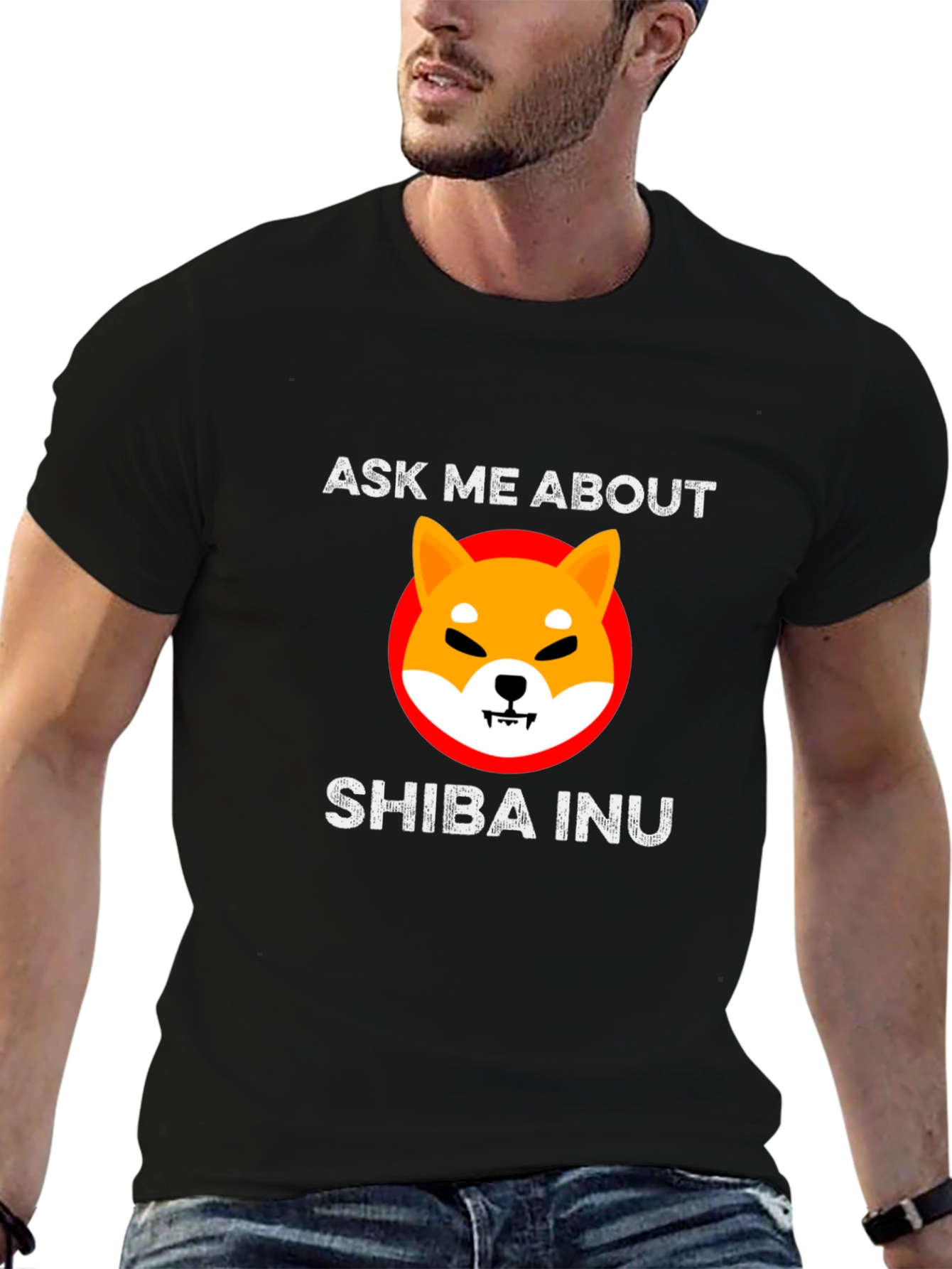 Ask Me About Shiba Inu T-Shirt
